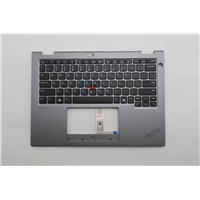 Lenovo L13 2-in-1 Gen 6 (21R7, 21R8) Laptops (ThinkPad) C-cover with keyboard - 5M11S30184
