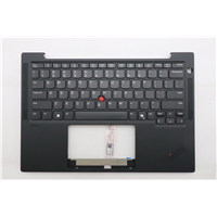 Lenovo X13 Gen 6 (21RM, 21RN) Laptops (ThinkPad) C-cover with keyboard - 5M11S37845