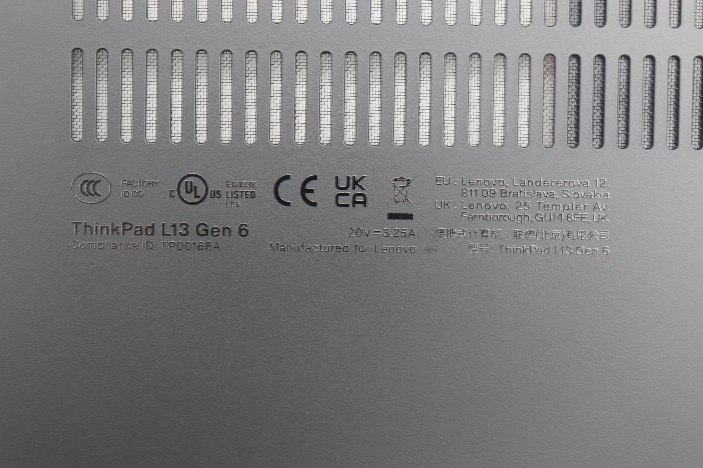 5M11S53551 - Original Lenovo MECH_ASM MEASM D Cover CS BK L13 ITL