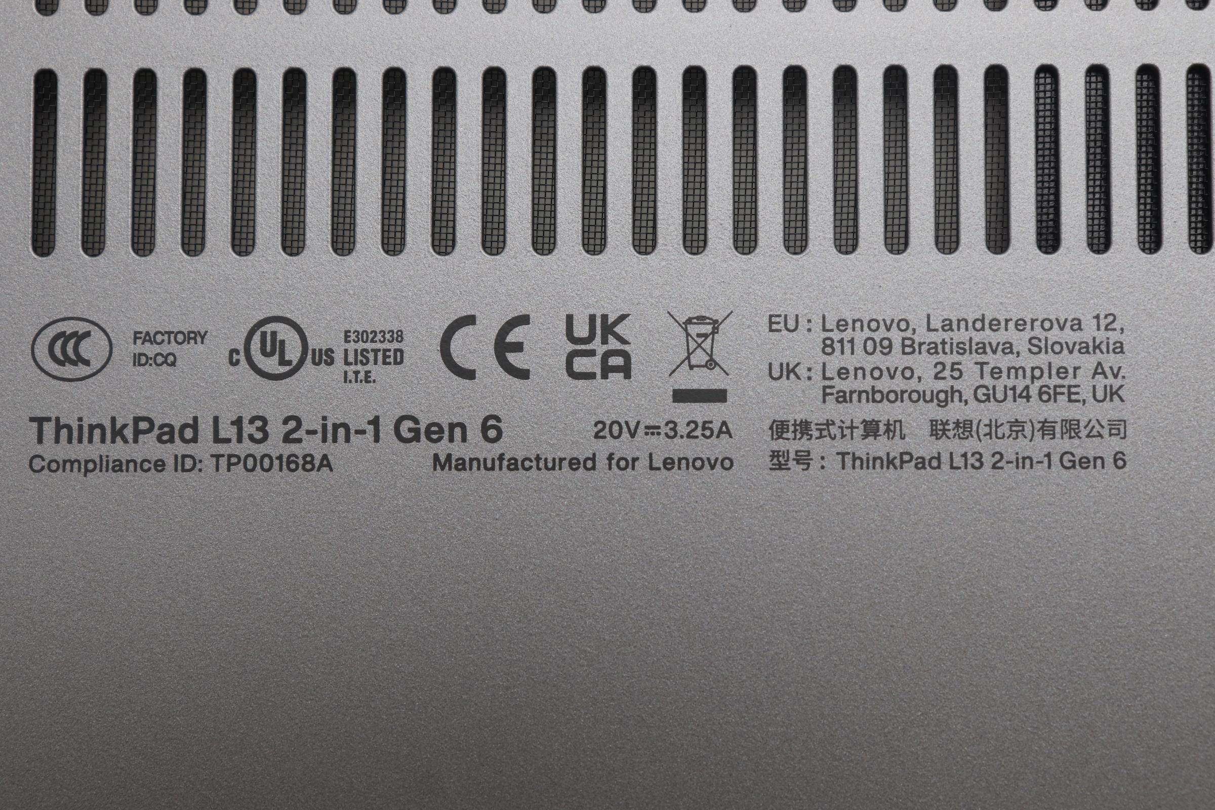 5M11S53556 - Original Lenovo MECH_ASM MEASM D Cover 2IN1 GR L13