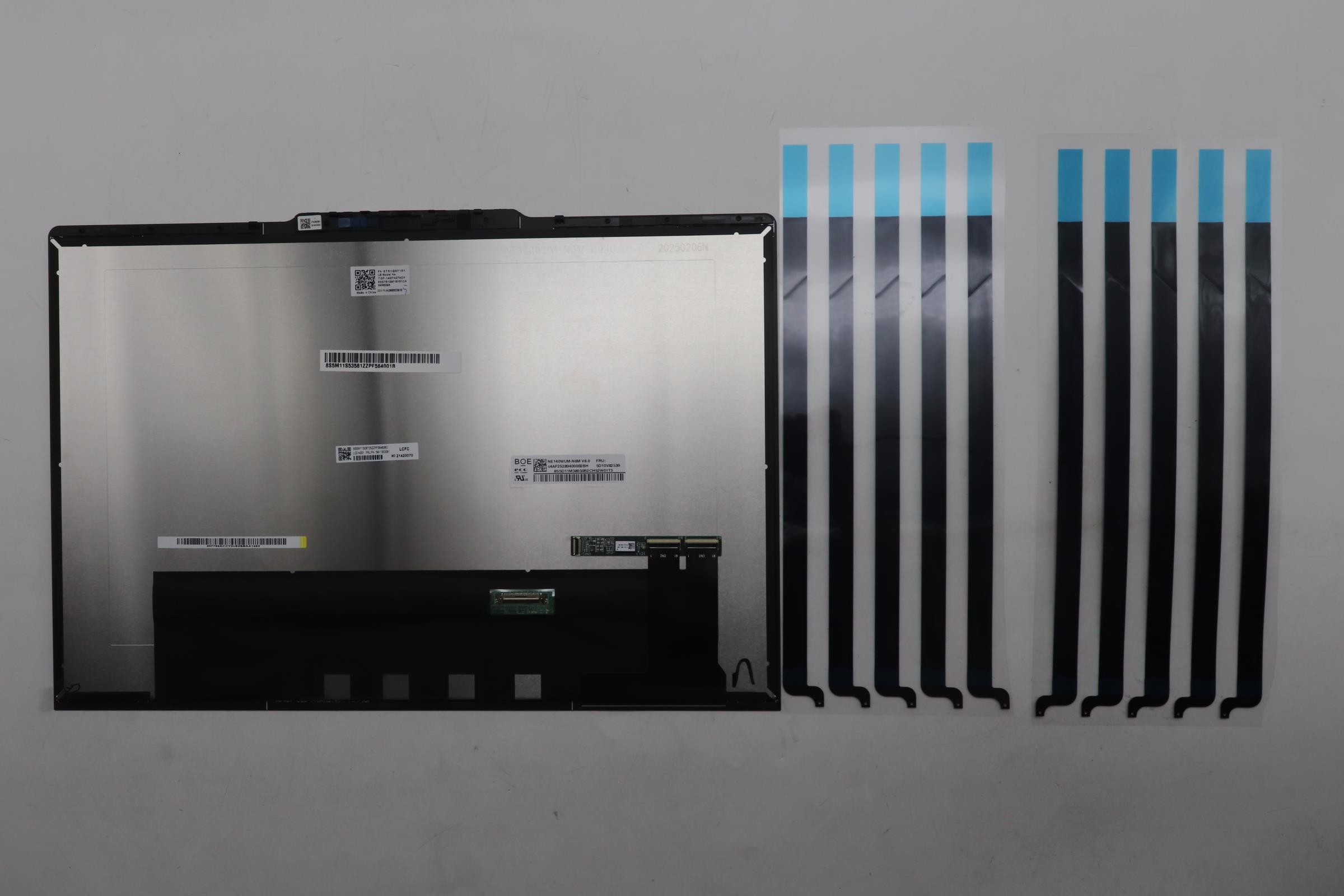 5M11S53581 - Original Lenovo LCD Module, 14", WUXGA, Touch, Anti-reflection, Anti-smudge, IPS, 500nit, 100%sRGB, Eclipse Black, W/5MP IR Camera