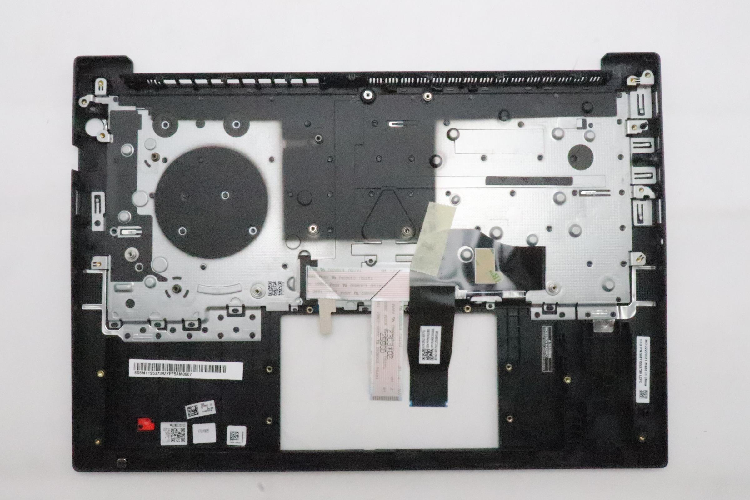 5M11S53739 - Original Lenovo Keyboard with Top Cover, English, BL(CHY)US BK