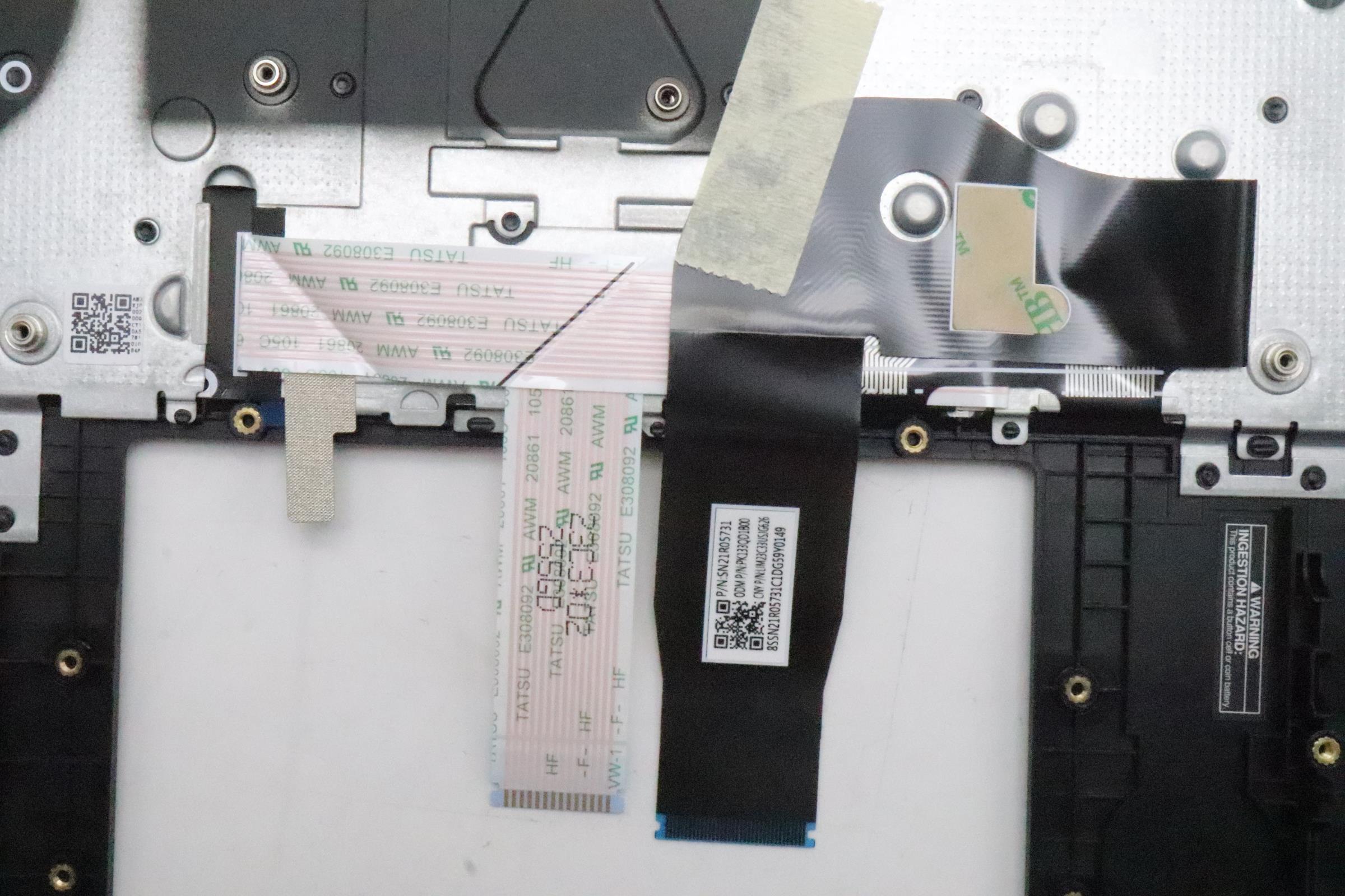 5M11S53739 - Original Lenovo Keyboard with Top Cover, English, BL(CHY)US BK