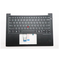 Lenovo E14 Gen 7 (21U2, 21U3) Laptops (ThinkPad) C-cover with keyboard - 5M11S53739