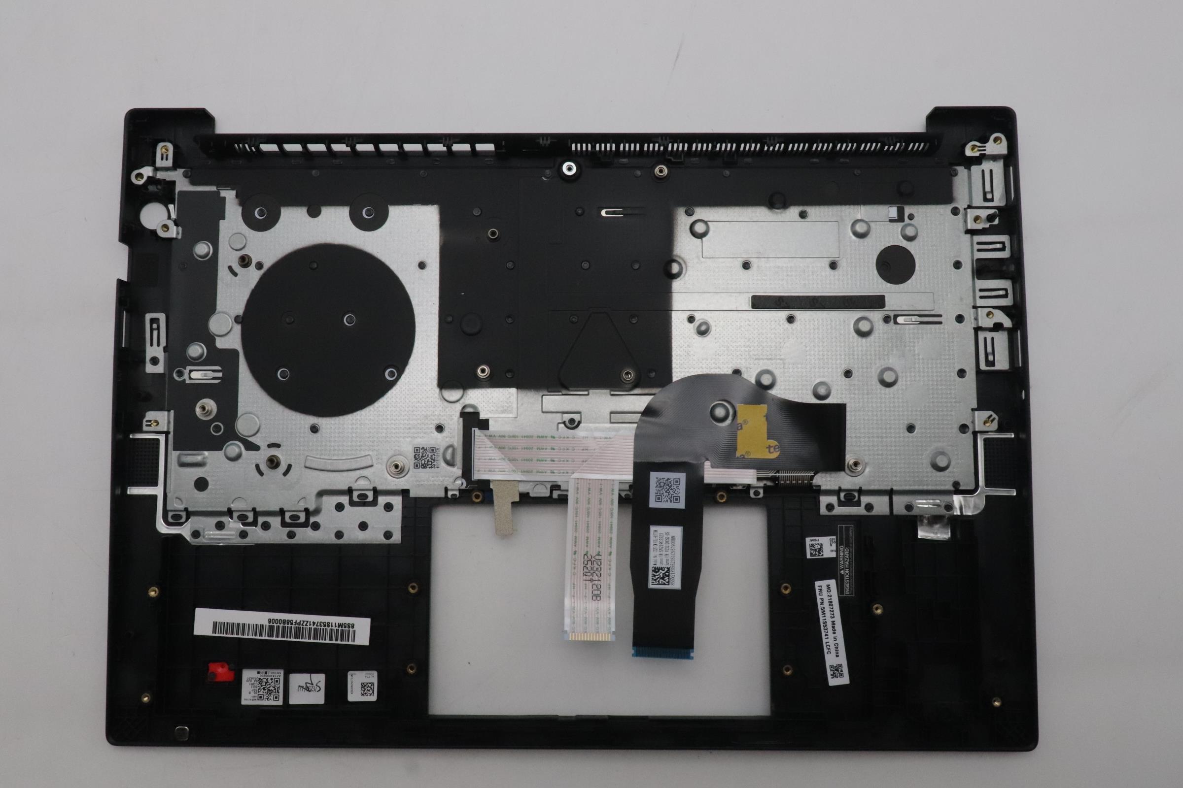 5M11S53741 - Original Lenovo Keyboard with Top Cover, English, BL(SRX)US BK