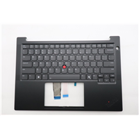Lenovo E14 Gen 7 (21U2, 21U3) Laptops (ThinkPad) C-cover with keyboard - 5M11S53741