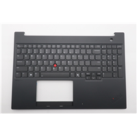 Lenovo P16s Gen 4 (21QV, 21QW) Laptops (ThinkPad) C-cover with keyboard - 5M11T55370