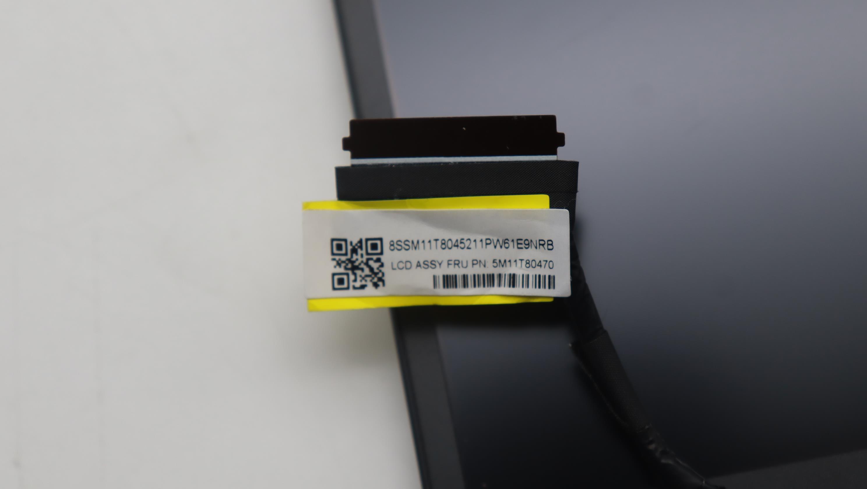5M11T80470 - Original Lenovo LCD Module, 16", WUXGA, Touch, 5MP Camera, AUO
