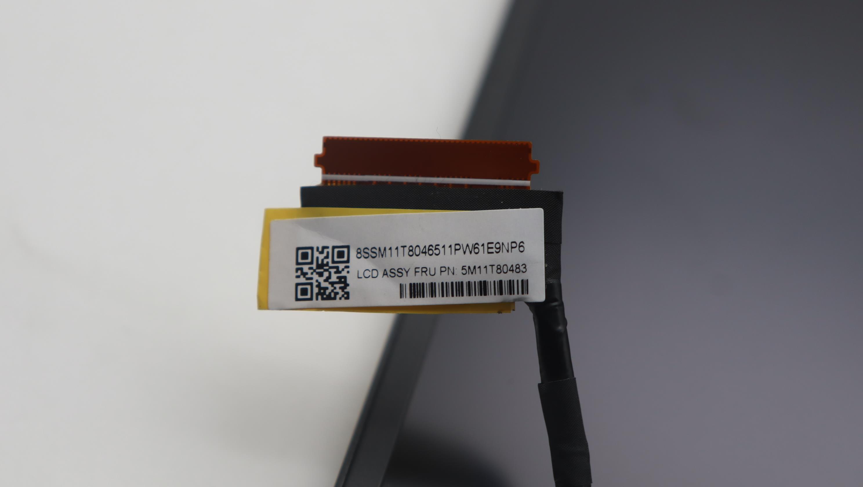 5M11T80483 - Original Lenovo LCD Module, 16", WQUXGA, Touch, 5MP Camera, AUO