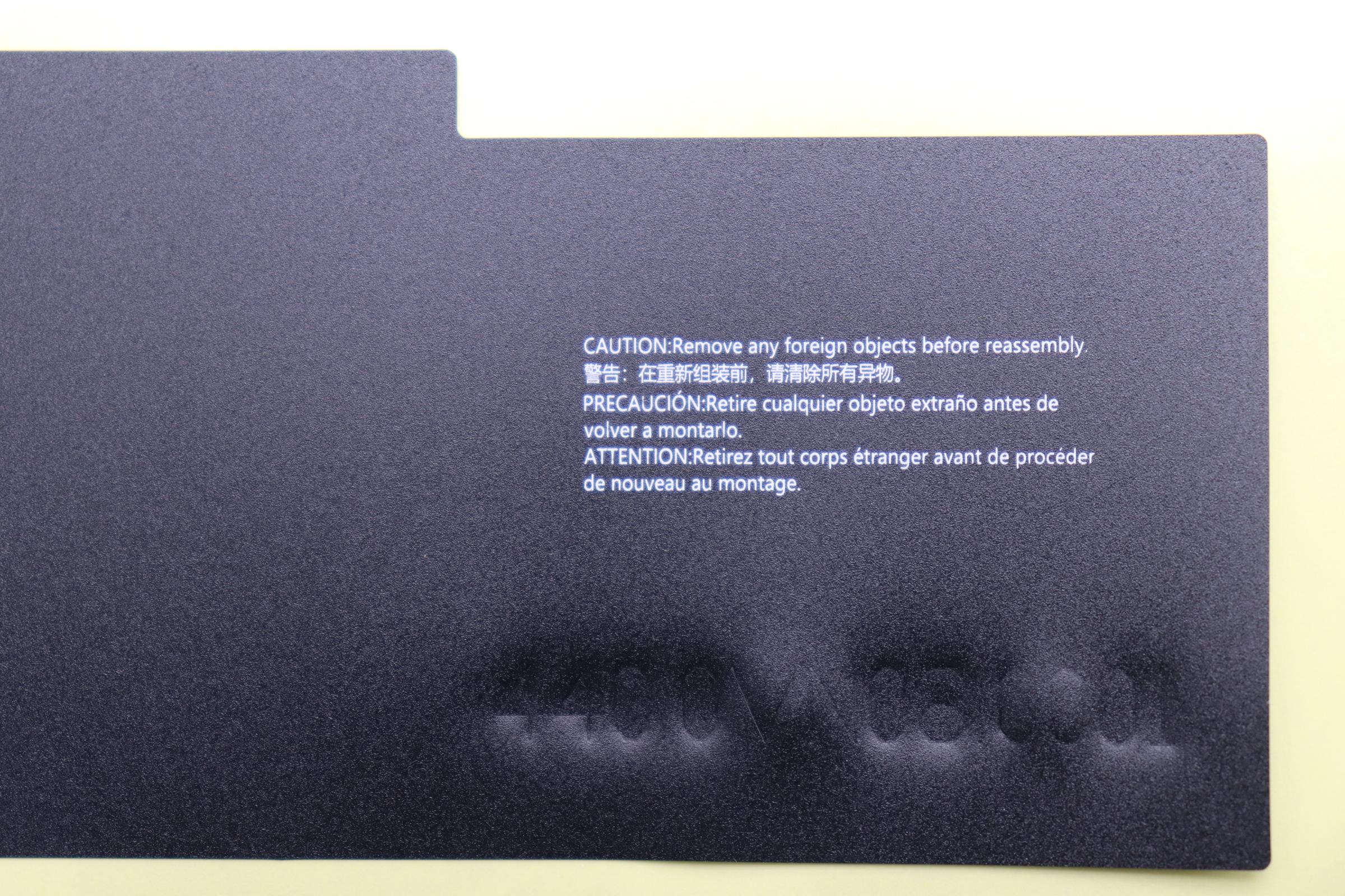 5M21L98628 - Original Lenovo MECHANICAL Clickpad WP mylar 13W G3