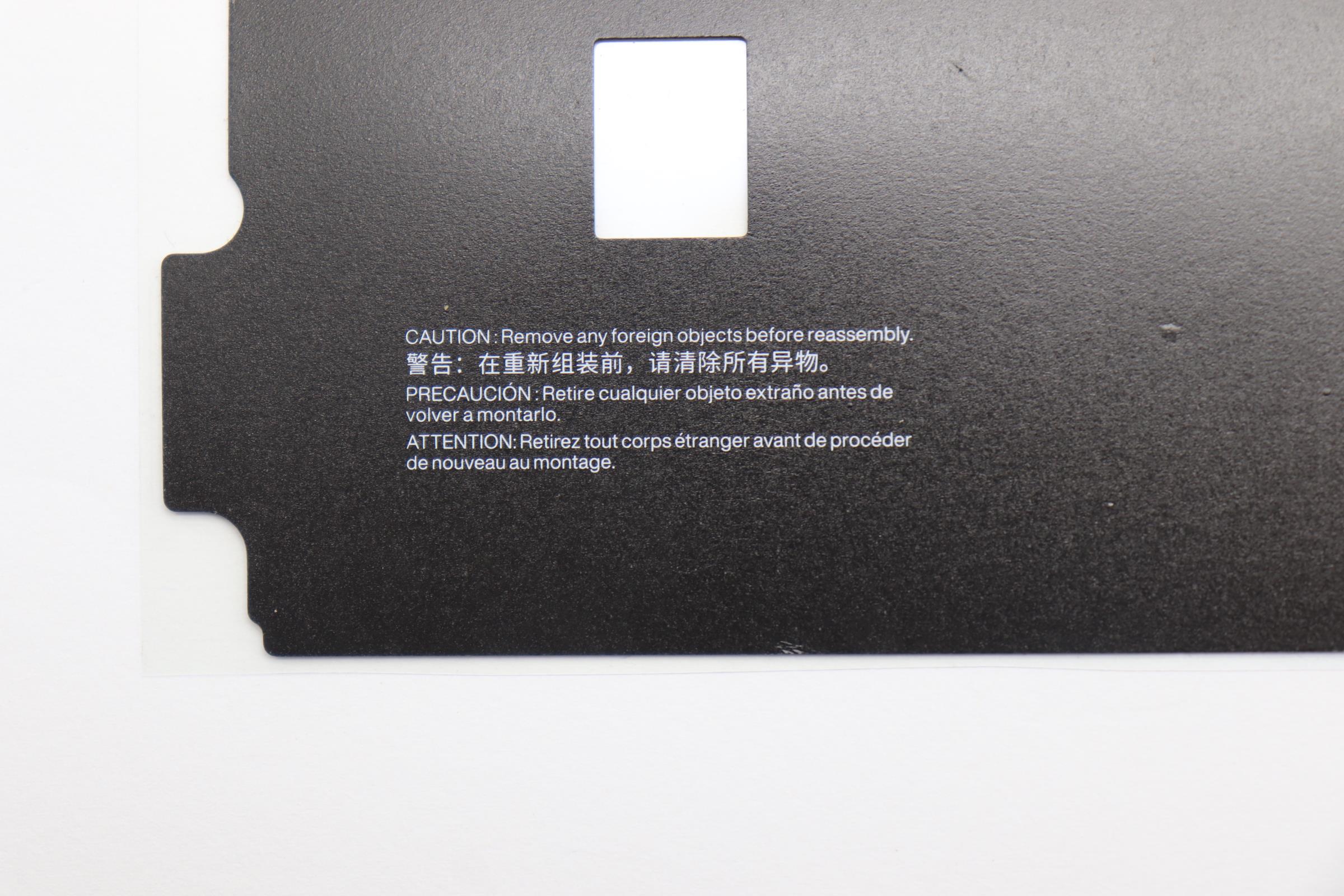 5M21L98648 - Original Lenovo MECHANICAL FRU Mech TP_SPILL_SPONGE