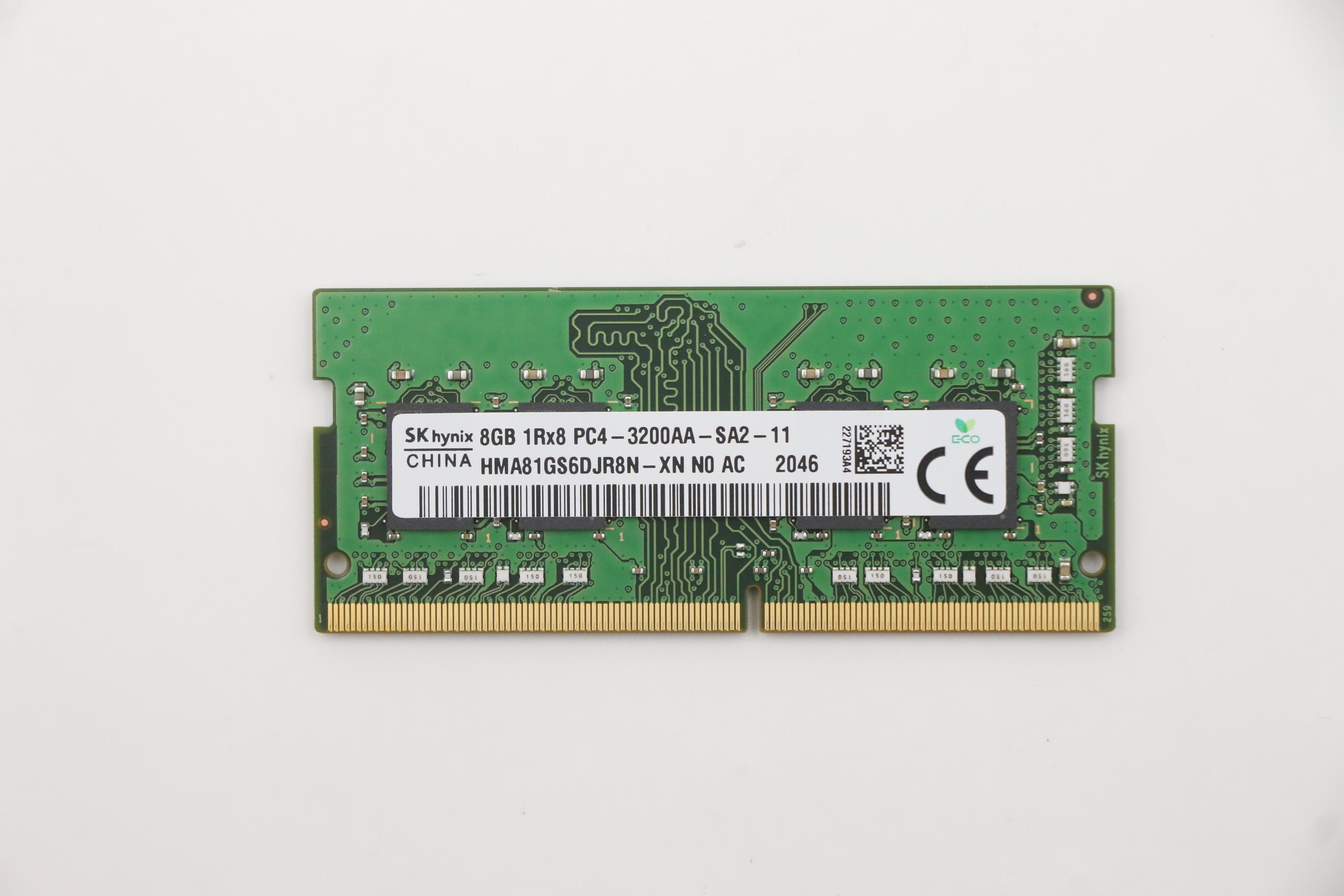 5M30V06795 - Original Lenovo SODIMM,8GB, DDR4, 3200 ,Hynix