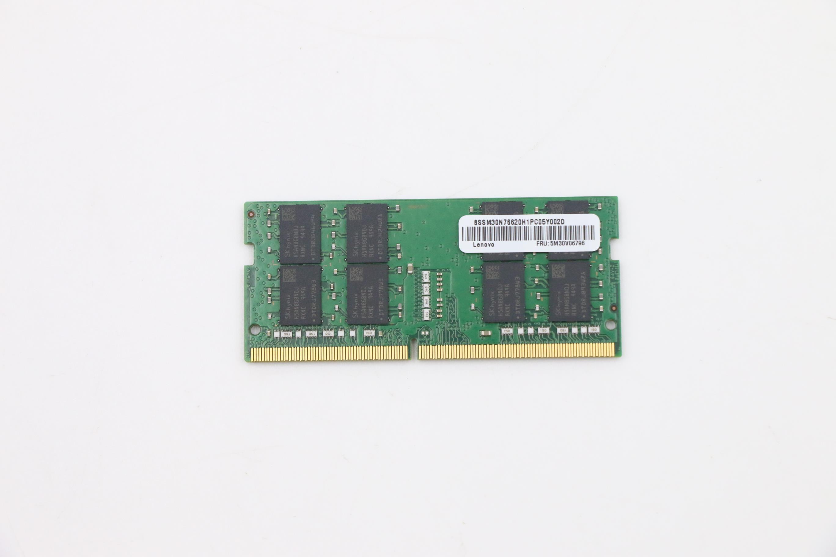 5M30V06796 - Original Lenovo SODIMM,16GB, DDR4, 3200 ,Hynix