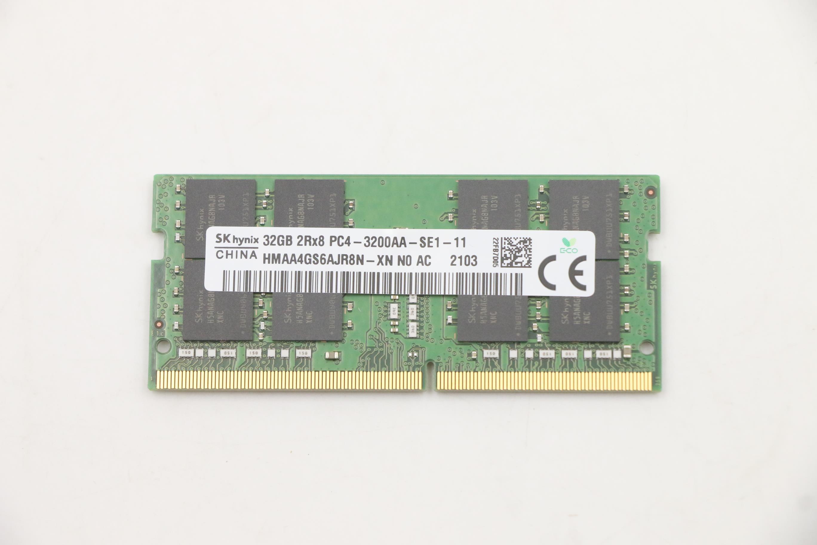 5M30V06797 - Original Lenovo SODIMM,32GB, DDR4, 3200 ,Hynix