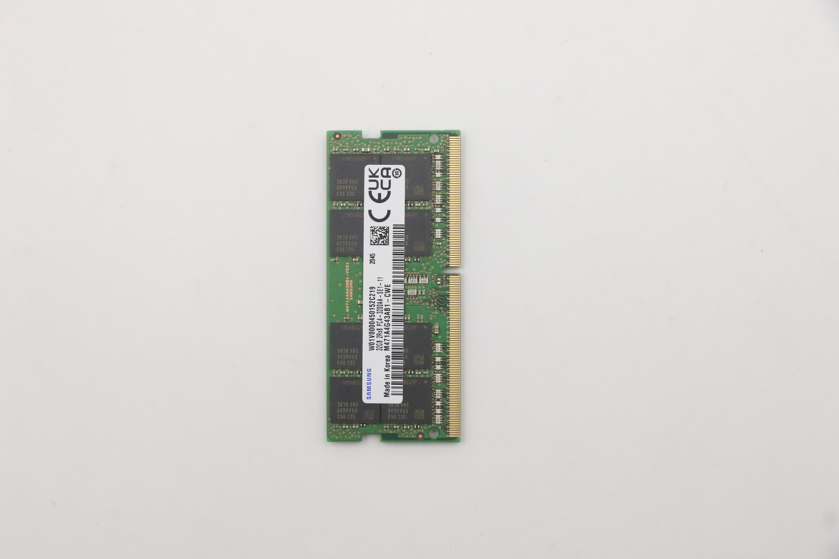 Lenovo Part  Original Lenovo SODIMM,32GB, DDR4, 3200 ,Samsung