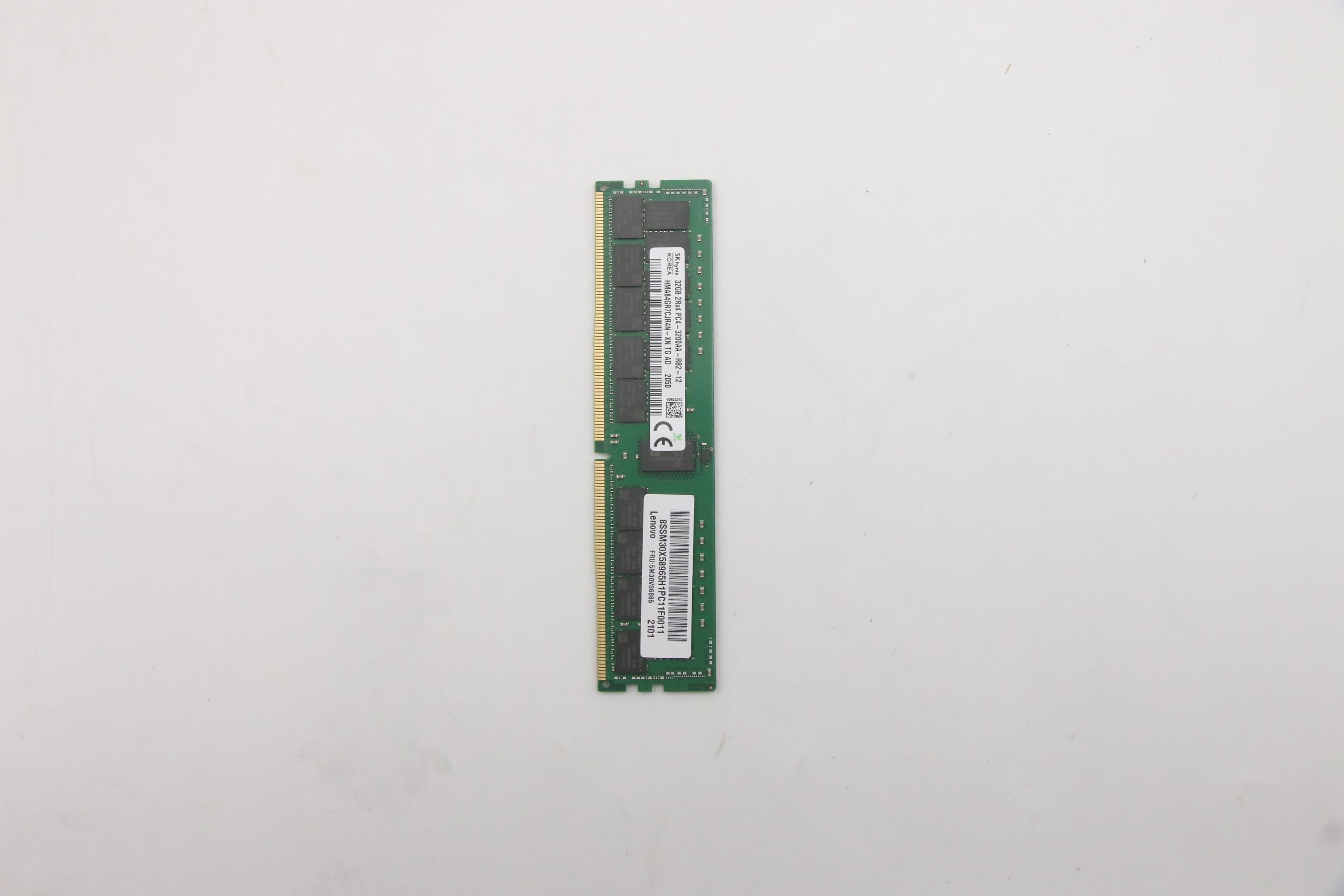 5M30V06865 - Original Lenovo RDIMM,32GB,DDR4,3200,Hynix