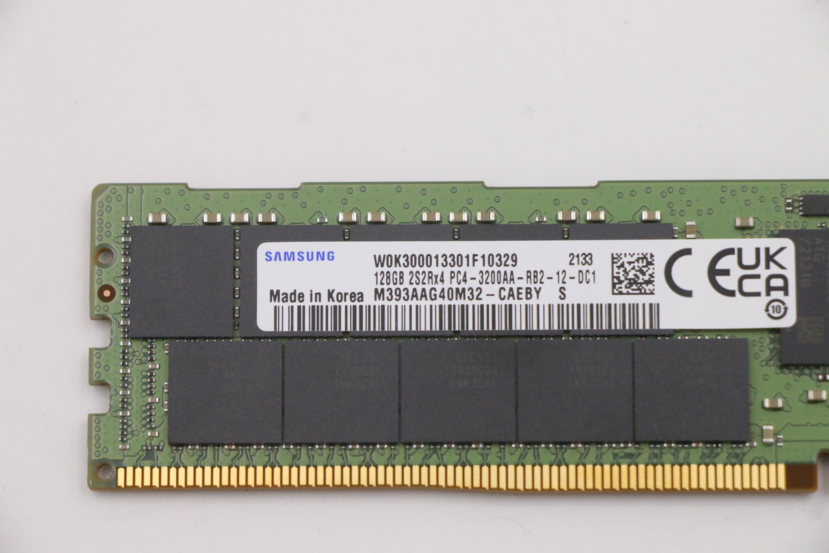 5M30V06869 - Original Lenovo 3DS-RDIMM,128GB,DDR4,3200,Samsung