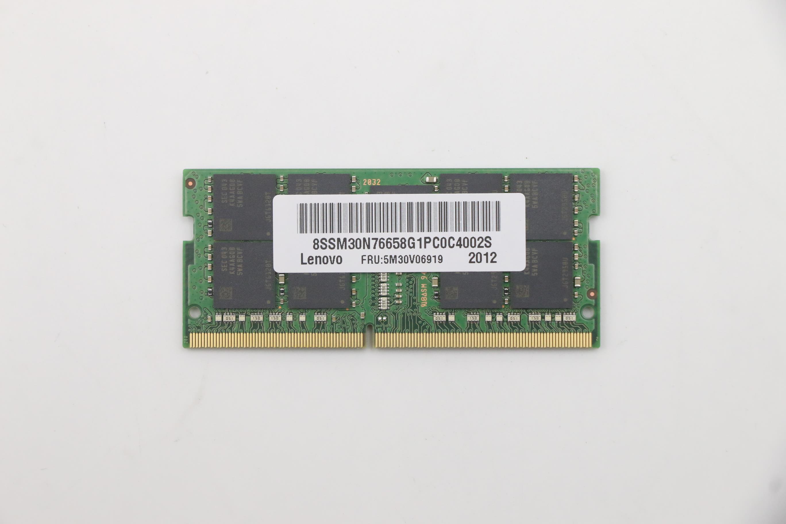 5M30V06919 - Original Lenovo ECC SoDIMM,32GB,DDR4,2933,Samsung