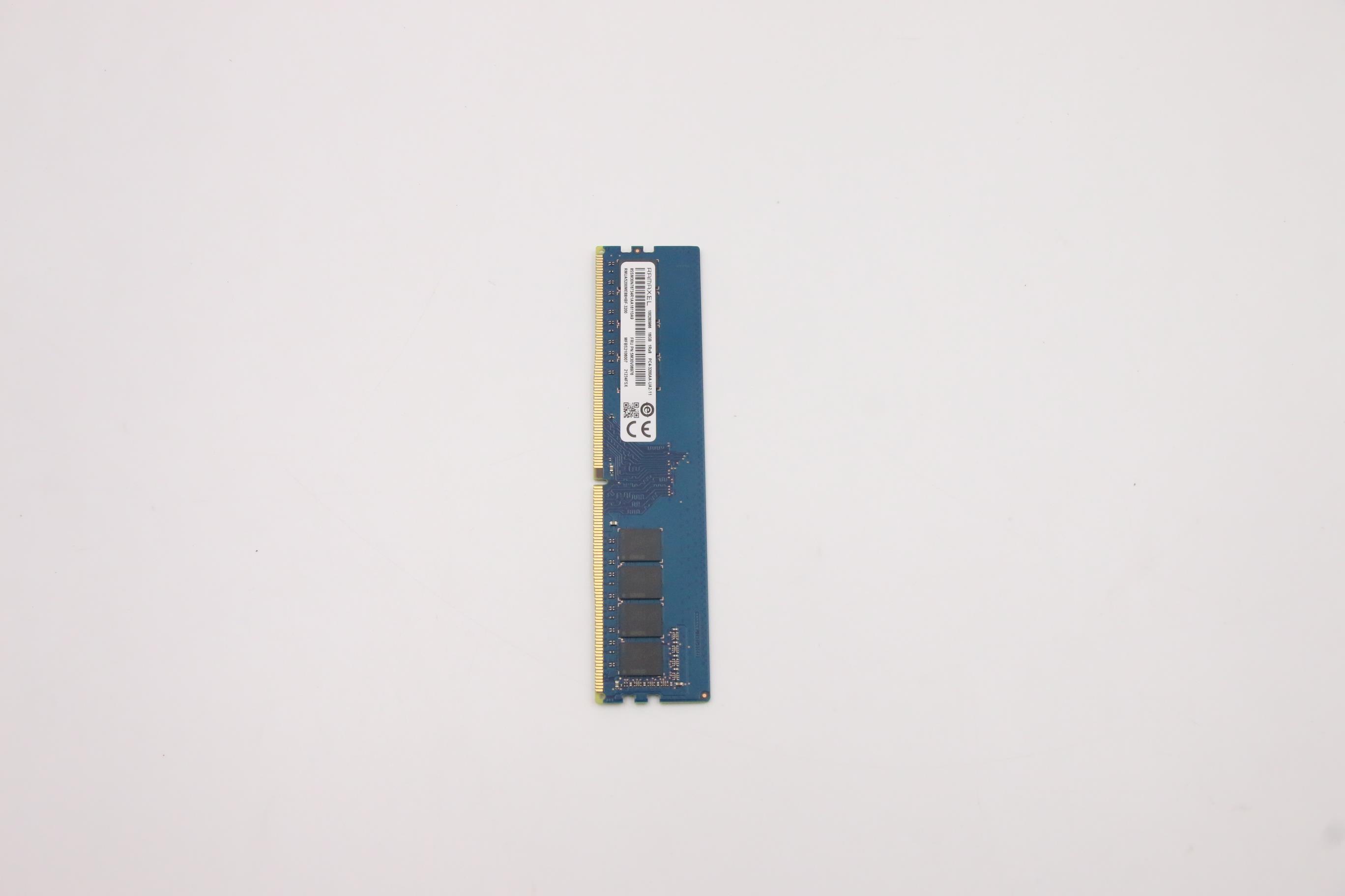 5M30V06976 - Original Lenovo UDIMM,16GB,DDR4,3200,Ramaxel