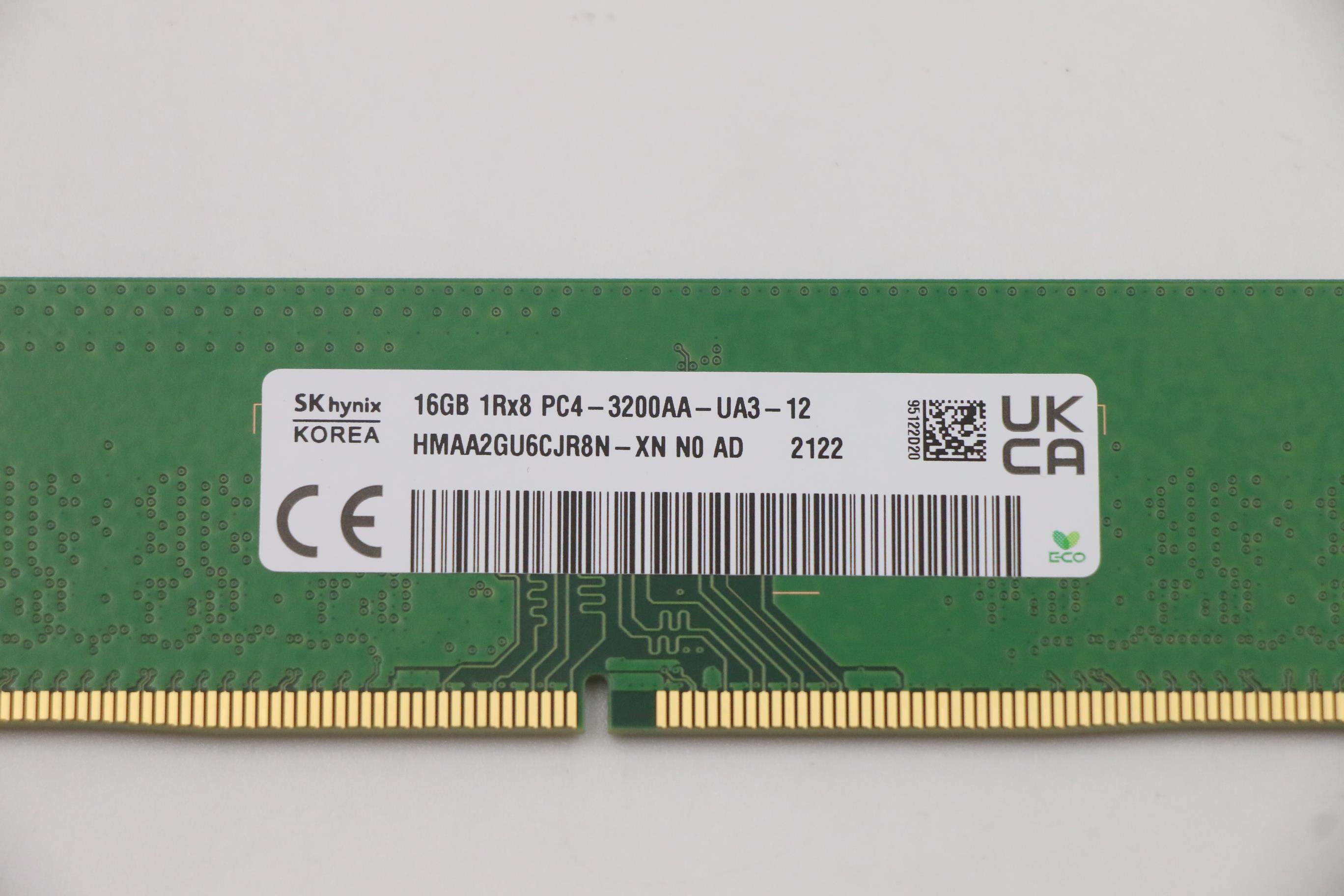 5M30Z71644 - Original Lenovo UDIMM,16GB, DDR4, 3200 ,SK Hynix