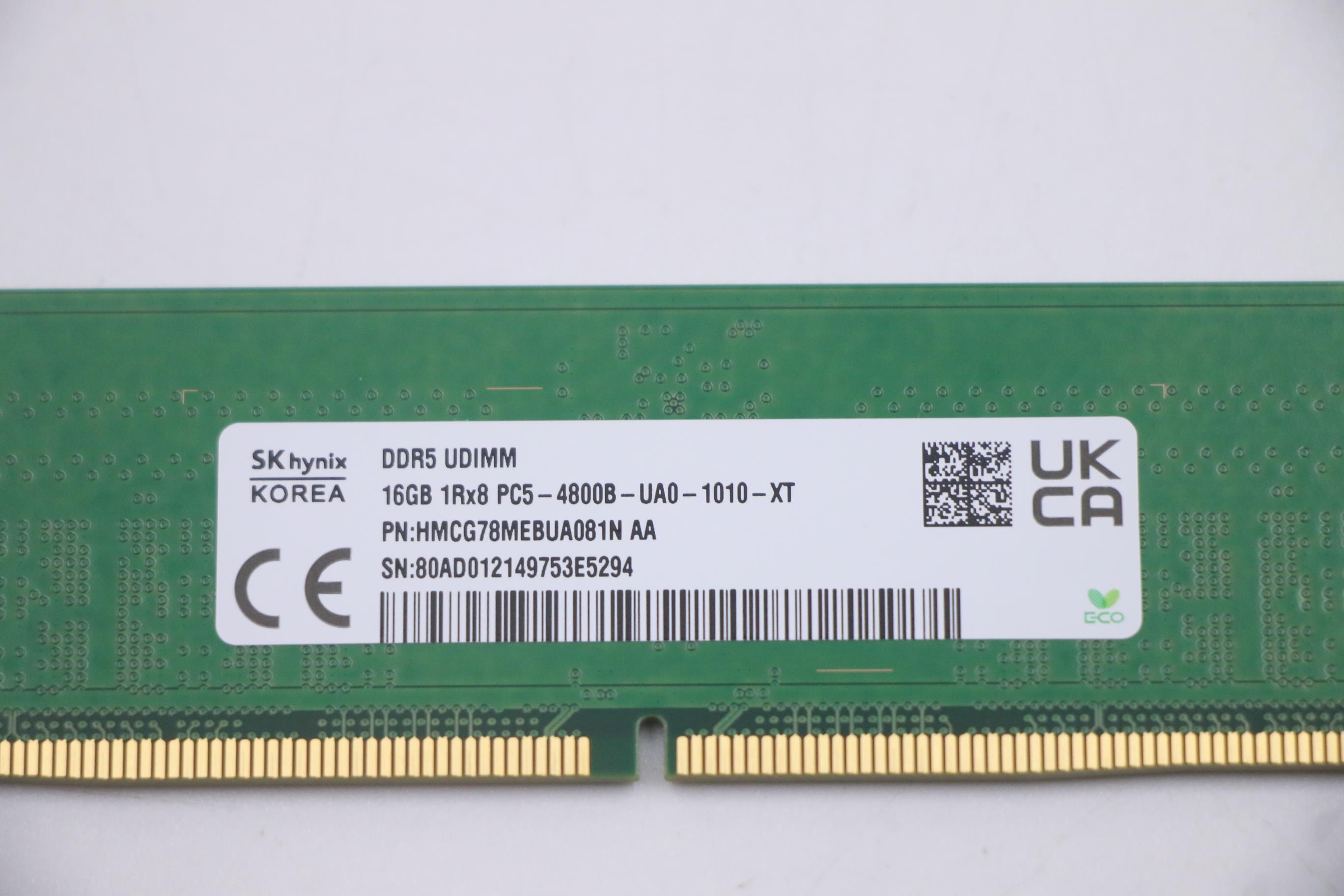 5M30Z71677 - Original Lenovo 16GB D5 48U HMCG78MEBUA