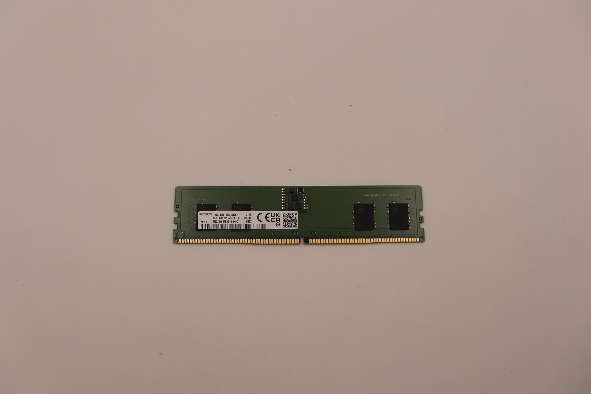5M30Z71686 - Original Lenovo UDIMM,8GB, DDR5,4800 ,Samsung