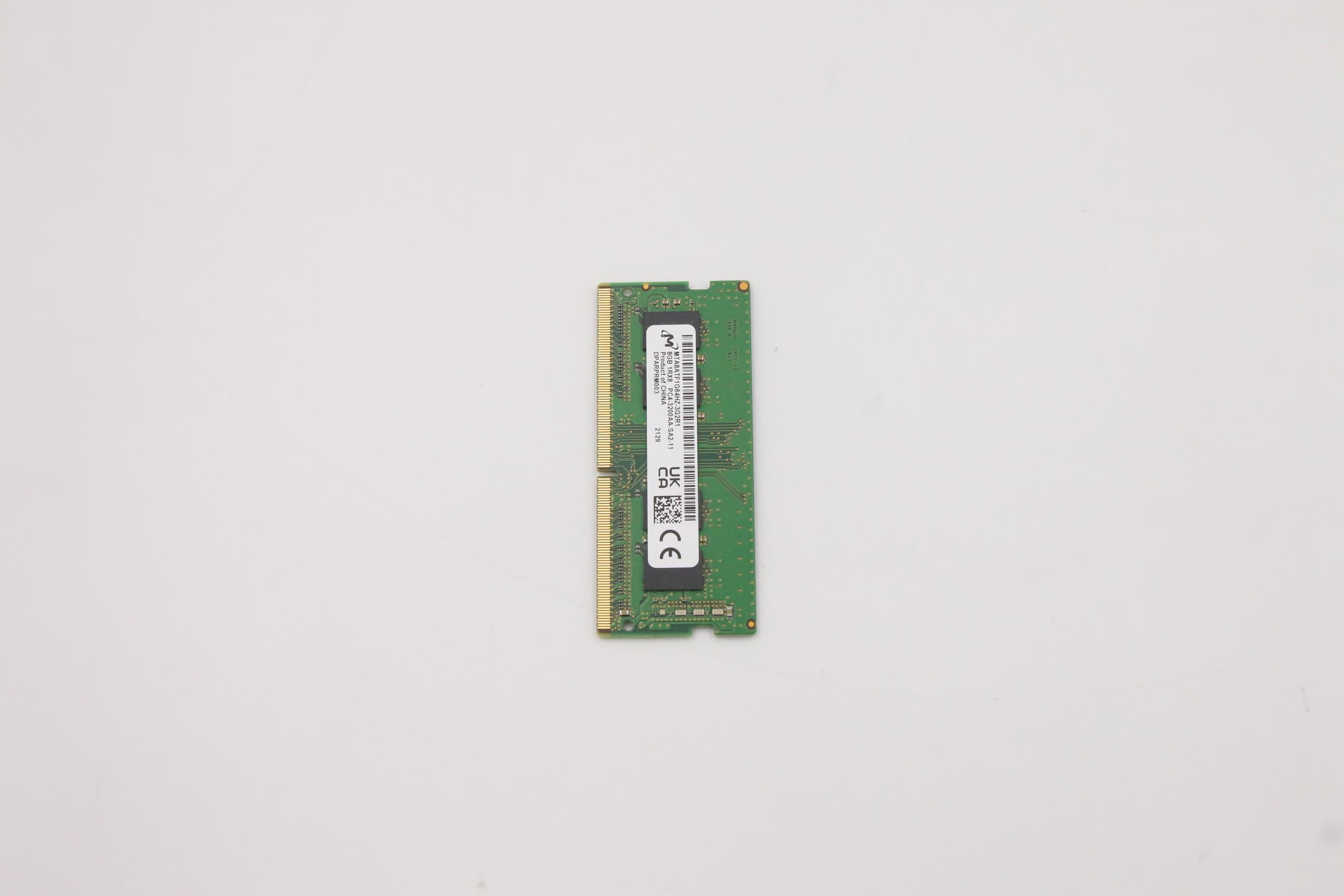Lenovo Part  Original Lenovo SODIMM,8GB, DDR4,3200 ,Micron