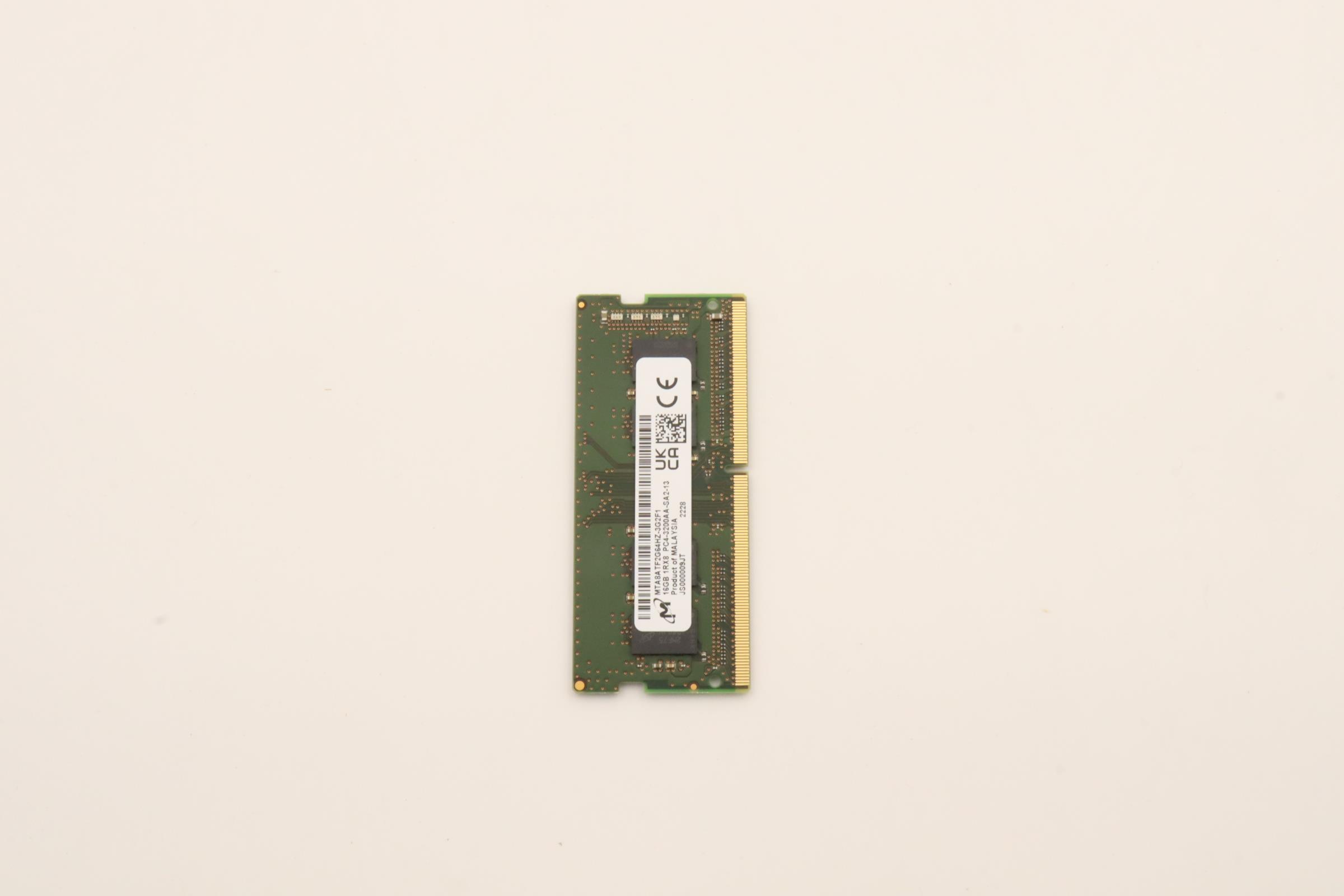 Lenovo Part  Original Lenovo MEMORY SODIMM,16GB, DDR4,3200 ,Micron