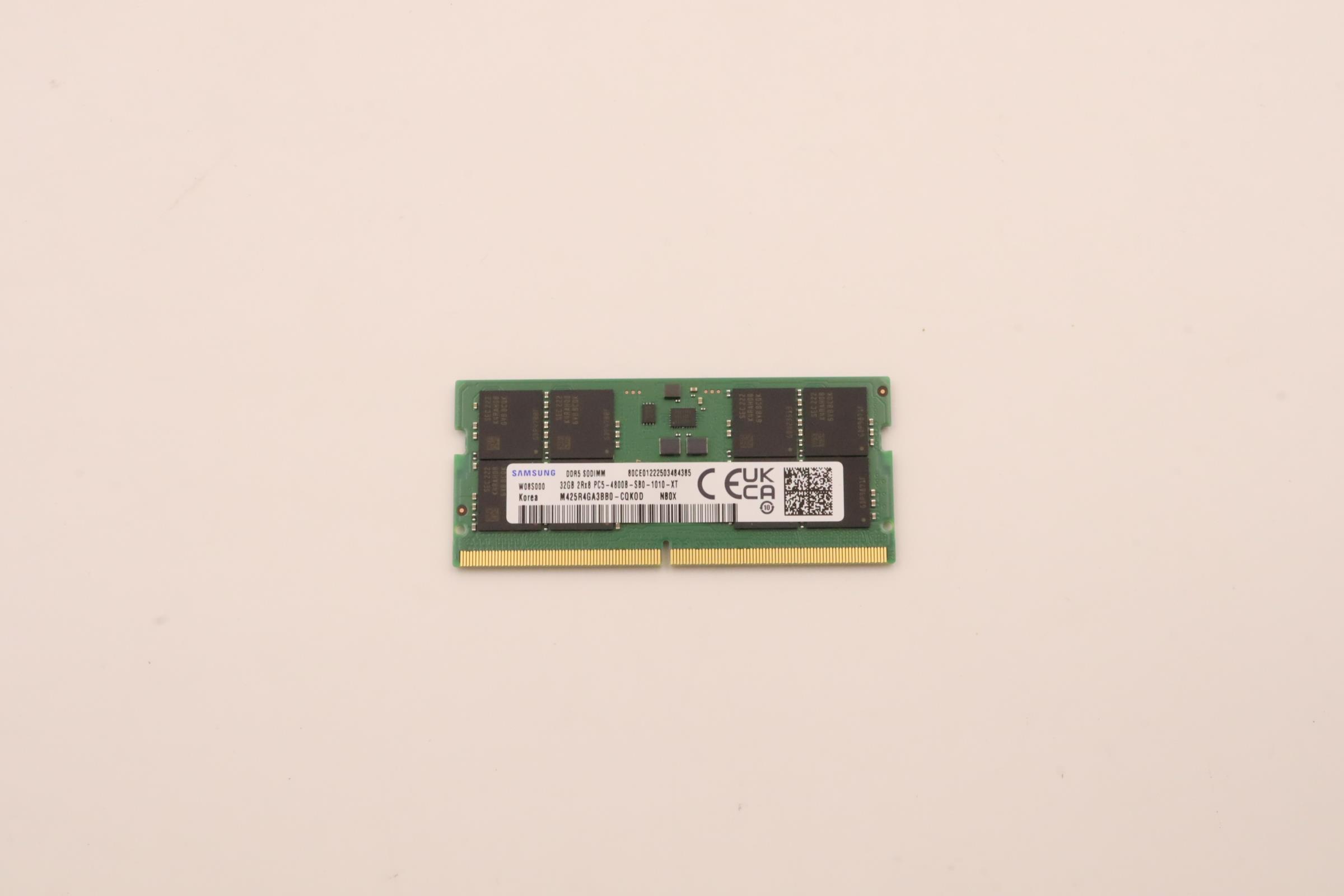 5M30Z71703 - Original Lenovo MEMORY SODIMM,32GB, DDR5,4800,Sansung