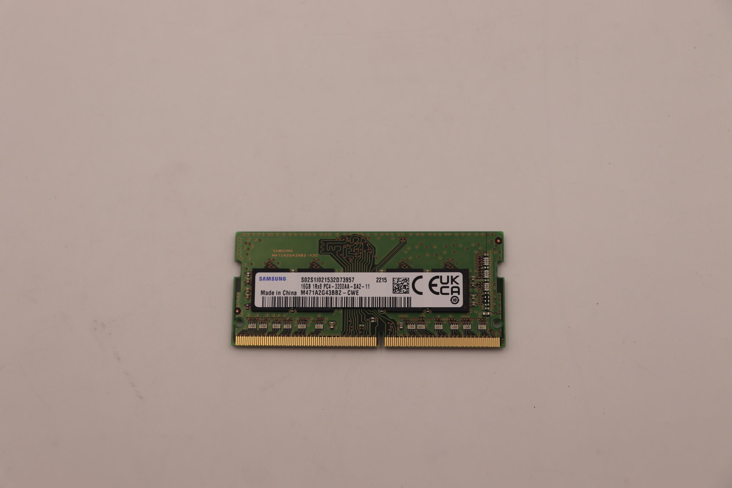 Lenovo Part  Original Lenovo SODIMM,16GB, DDR4,3200,Samsung