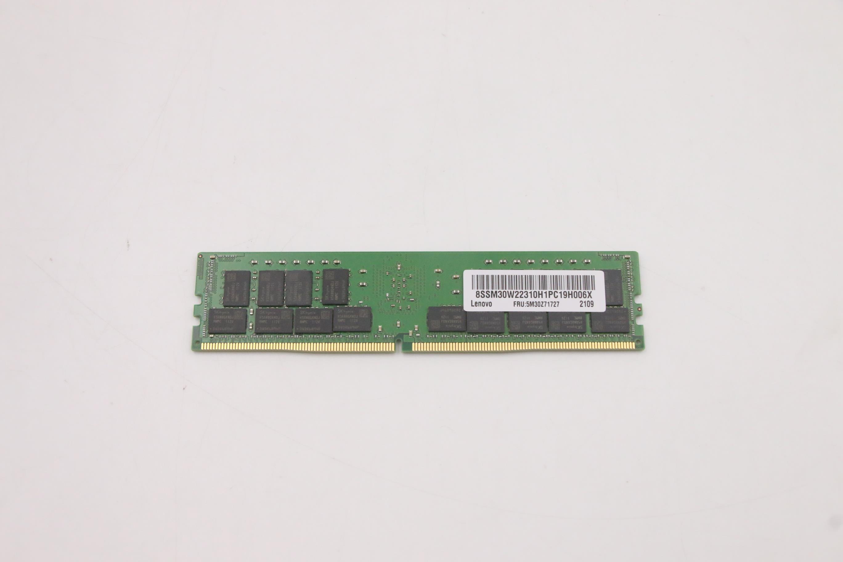 5M30Z71727 - Original Lenovo 32GB 2Rx4 PC4-2933-R DDR4-2933 RDIMM   8G-1Ynm-DaVinci SDP