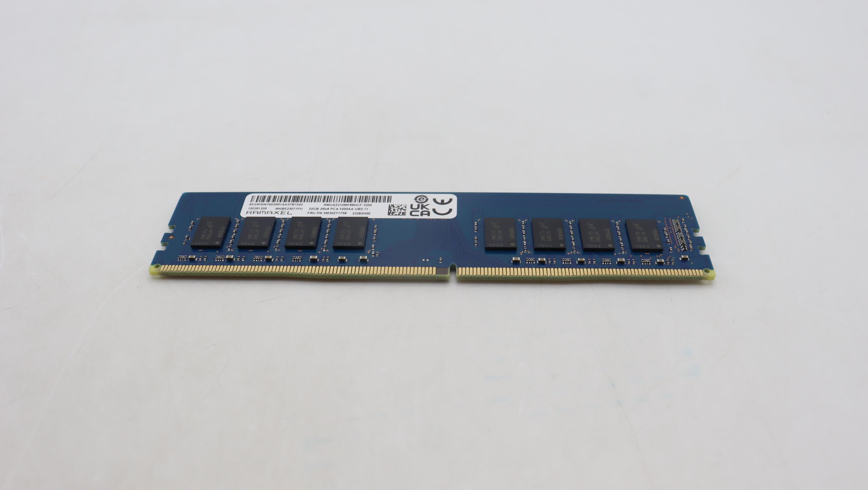Lenovo Part  Original Lenovo MEMORY UDIMM,32GB,DDR4,3200,Ramaxel