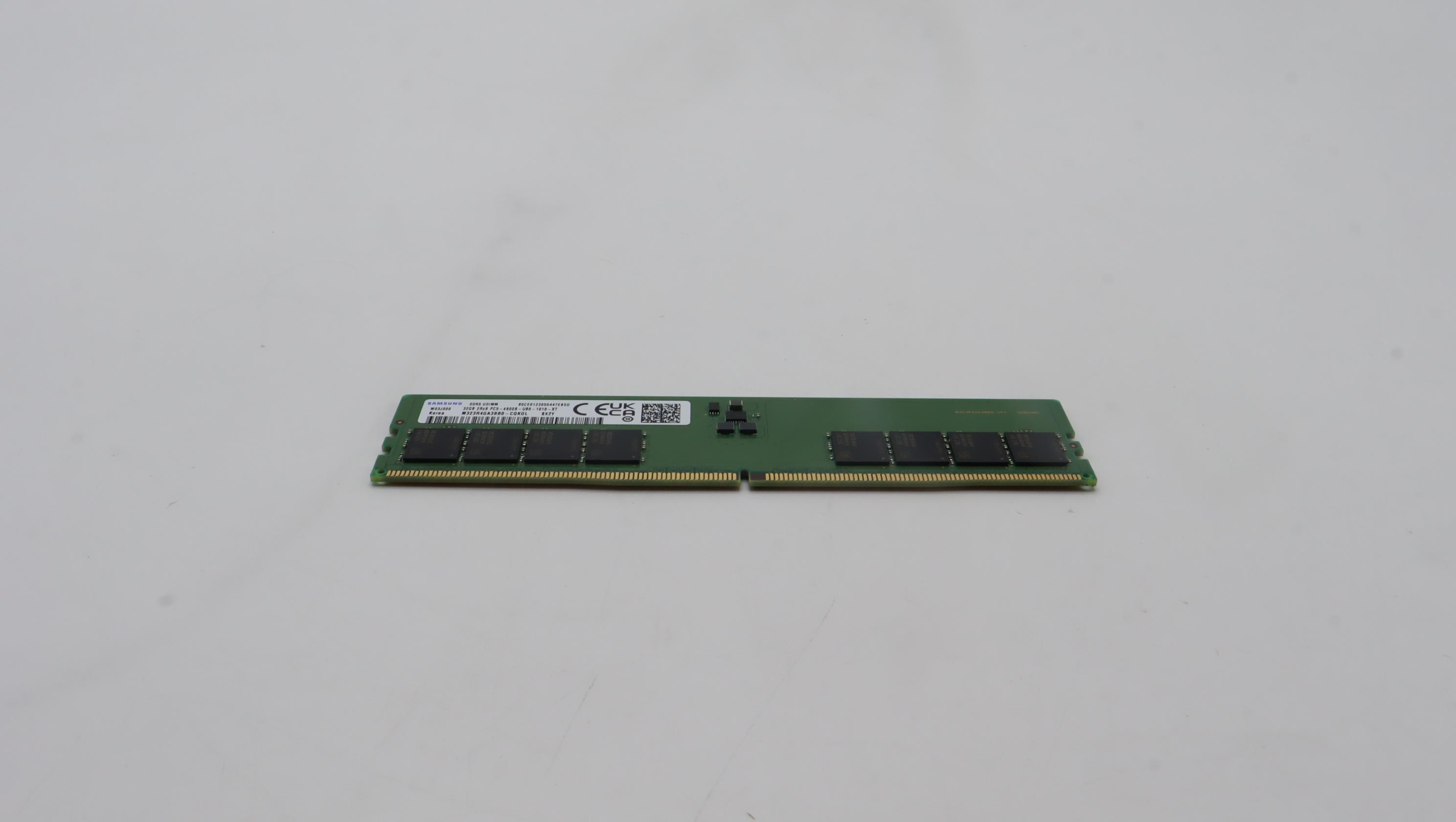 Lenovo Part  Original Lenovo MEMORY UDIMM,32GB,DDR5,4800,Samsung