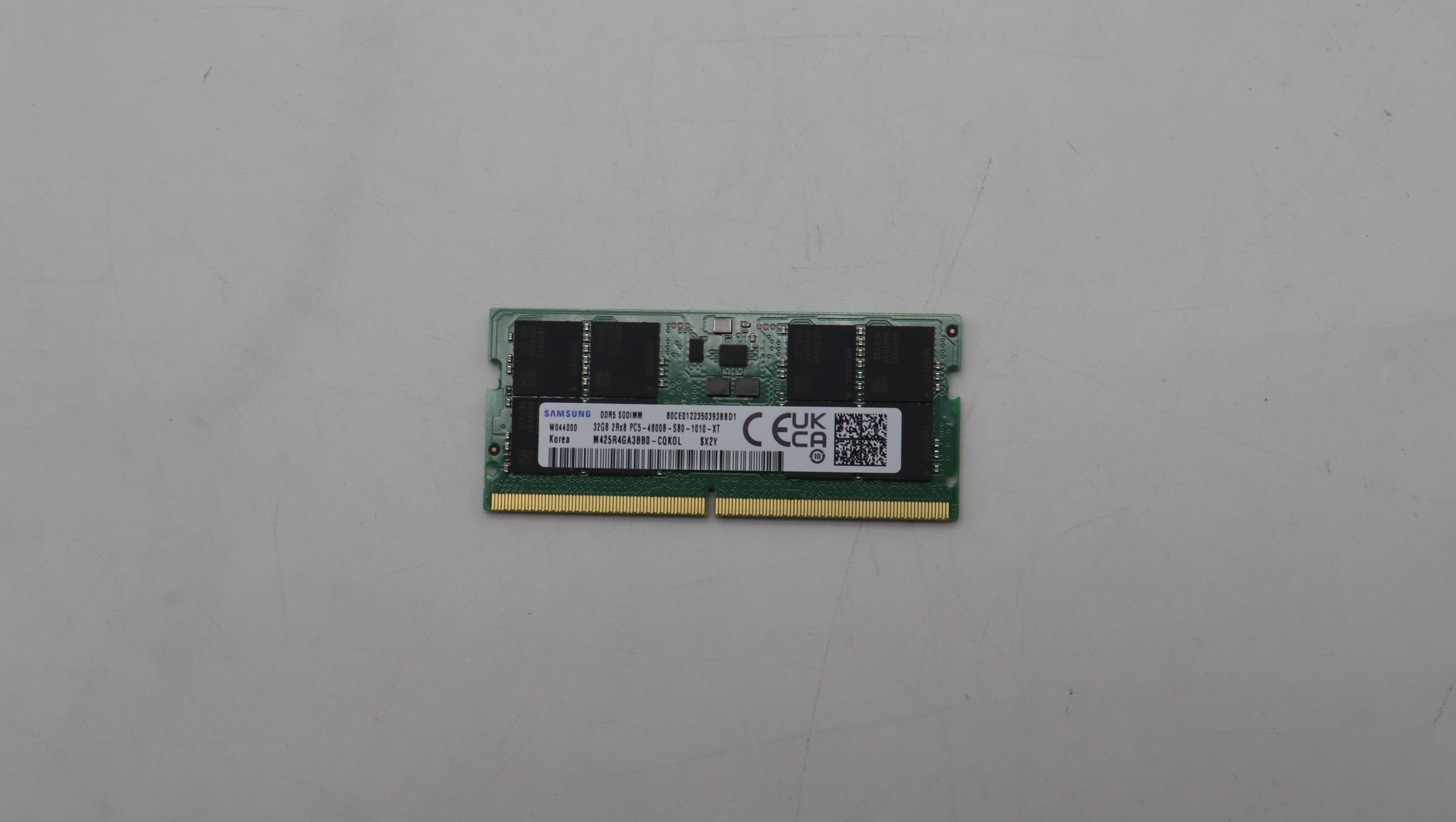 Lenovo Part  Original Lenovo MEMORY SODIMM,32GB,DDR5,4800,Samsung