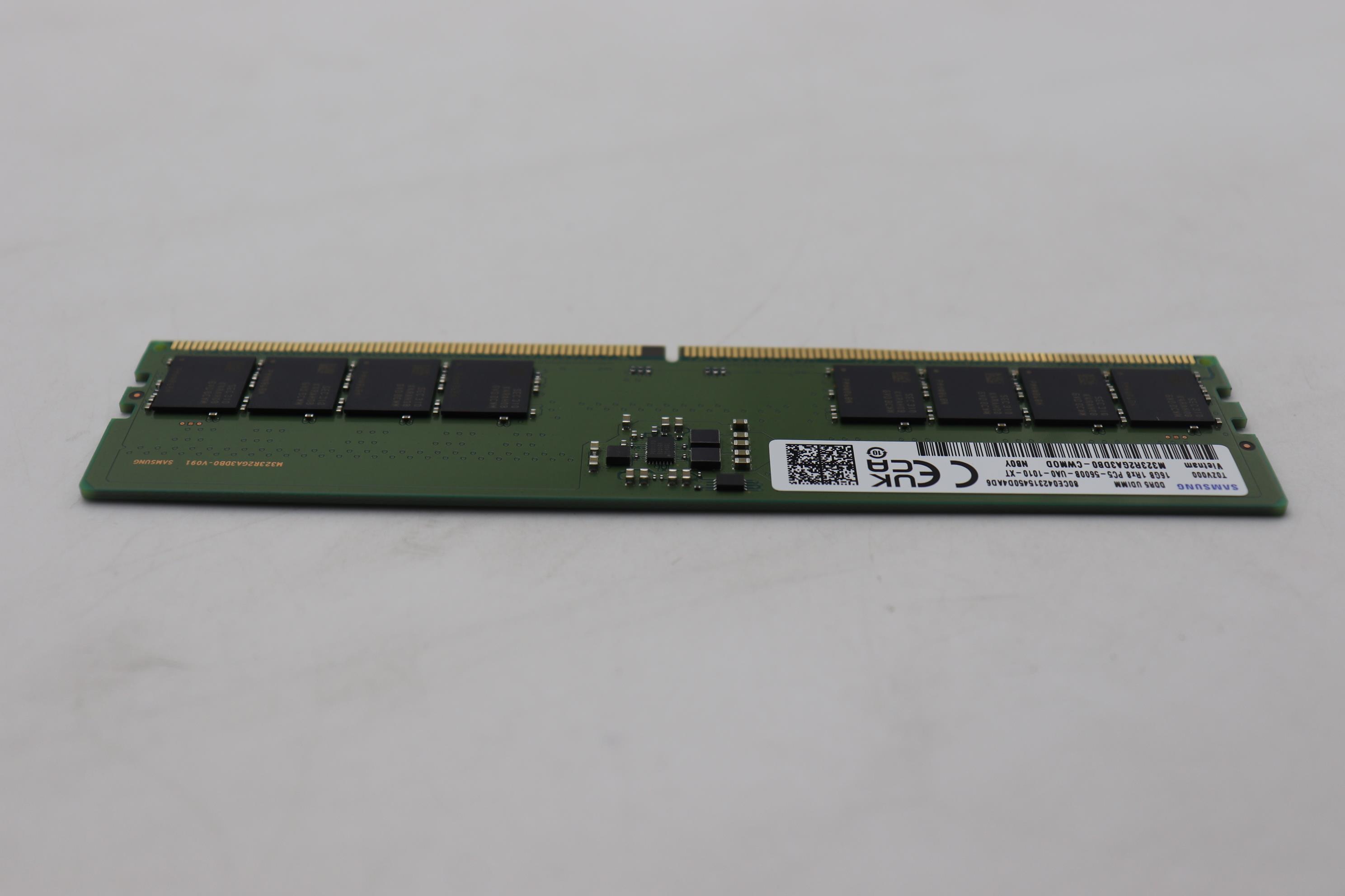 Lenovo Part  Original Lenovo MEMORY UDIMM,16GB,DDR5,5600,Samsung