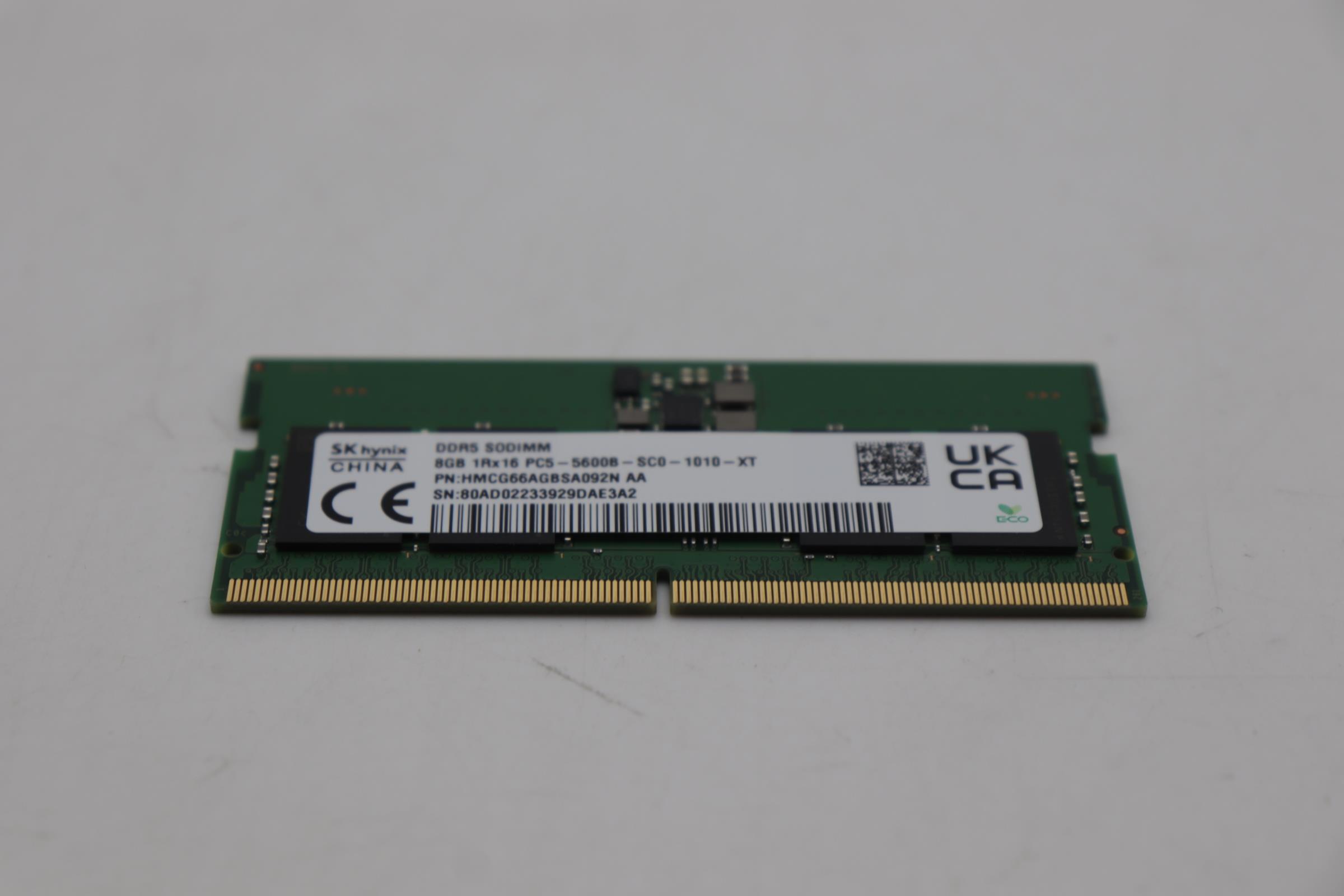 5M30Z71795 - Original Lenovo MEMORY SODIMM,8GB,DDR5,5600,Sk Hynix