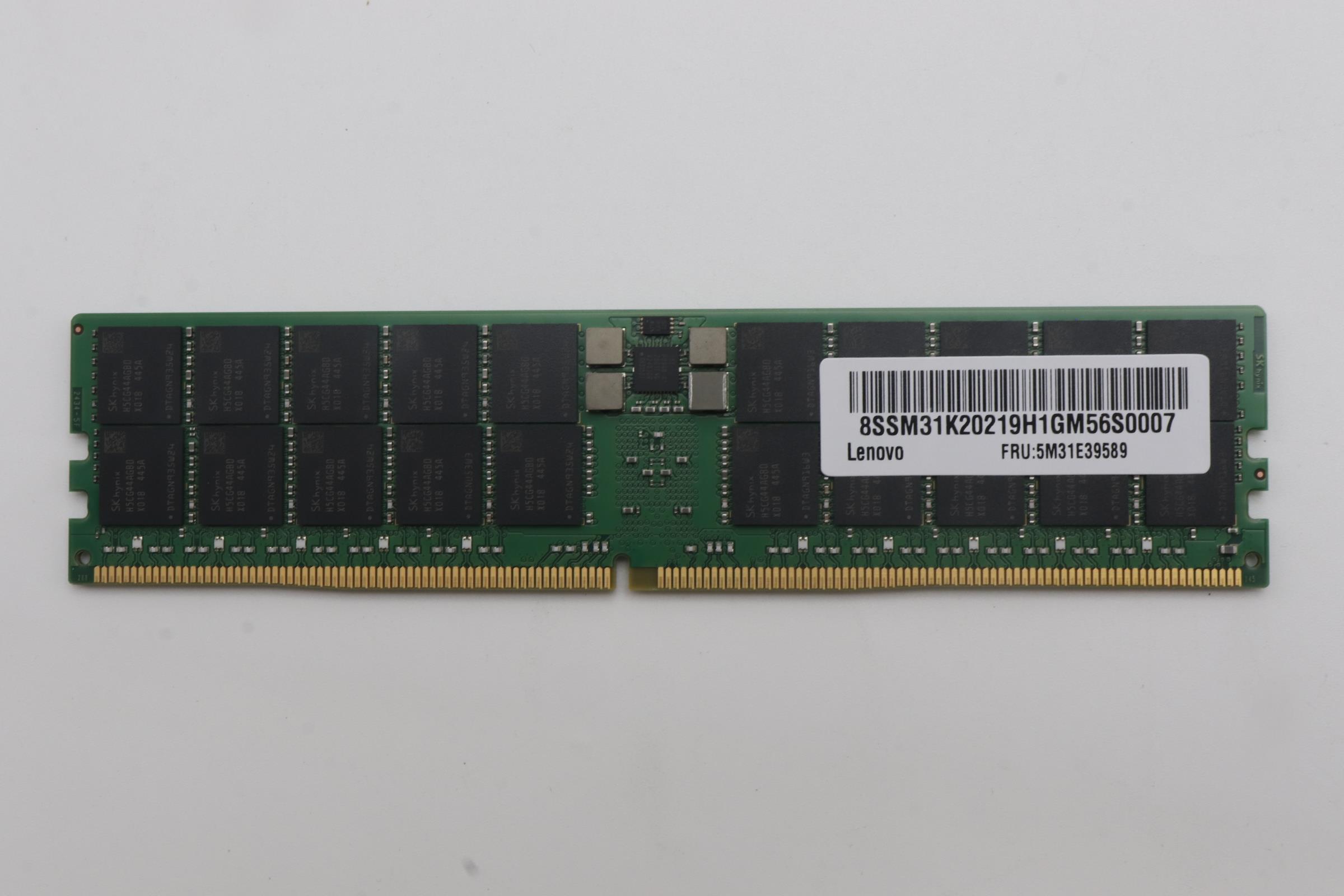 5M31E39589 - Original Lenovo MEMORY RDIMM,64GB,DDR5,5600,SKHynix