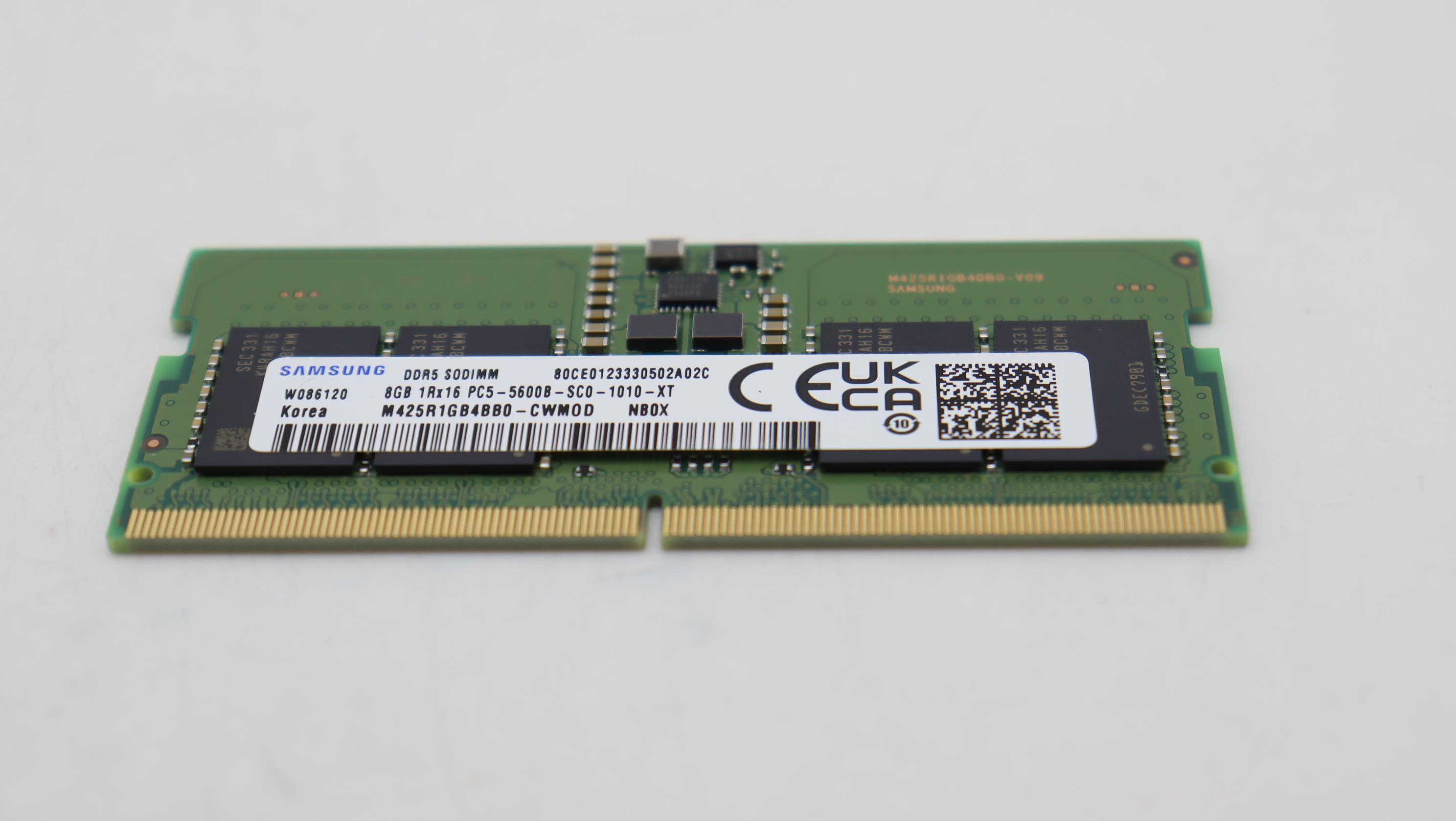 5M31K03046 - Original Lenovo MEMORY SODIMM,8GB,DDR5,5600,Samsung