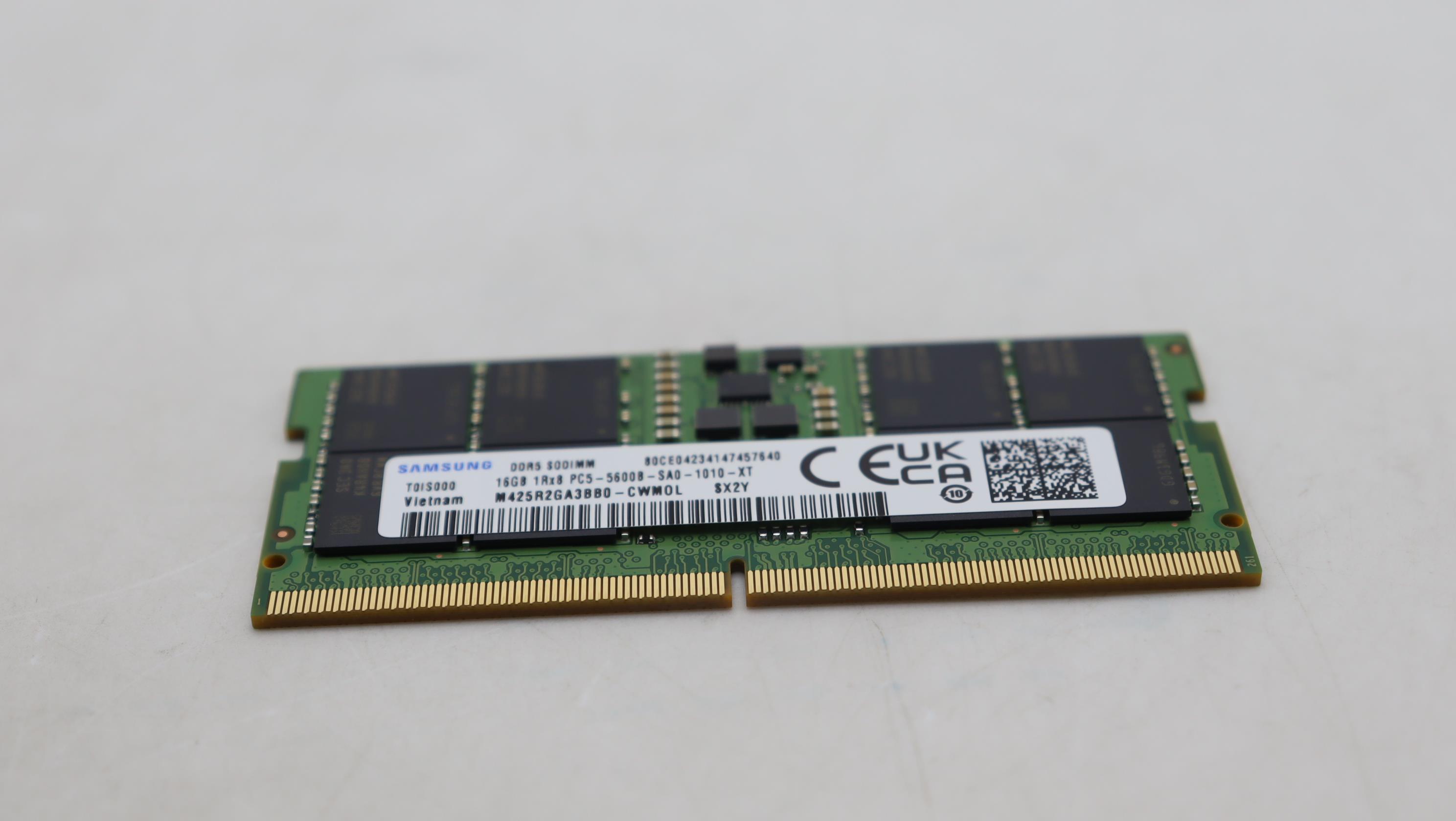 Lenovo Part  Original Lenovo MEMORY SODIMM,16GB,DDR5,5600,Samsung