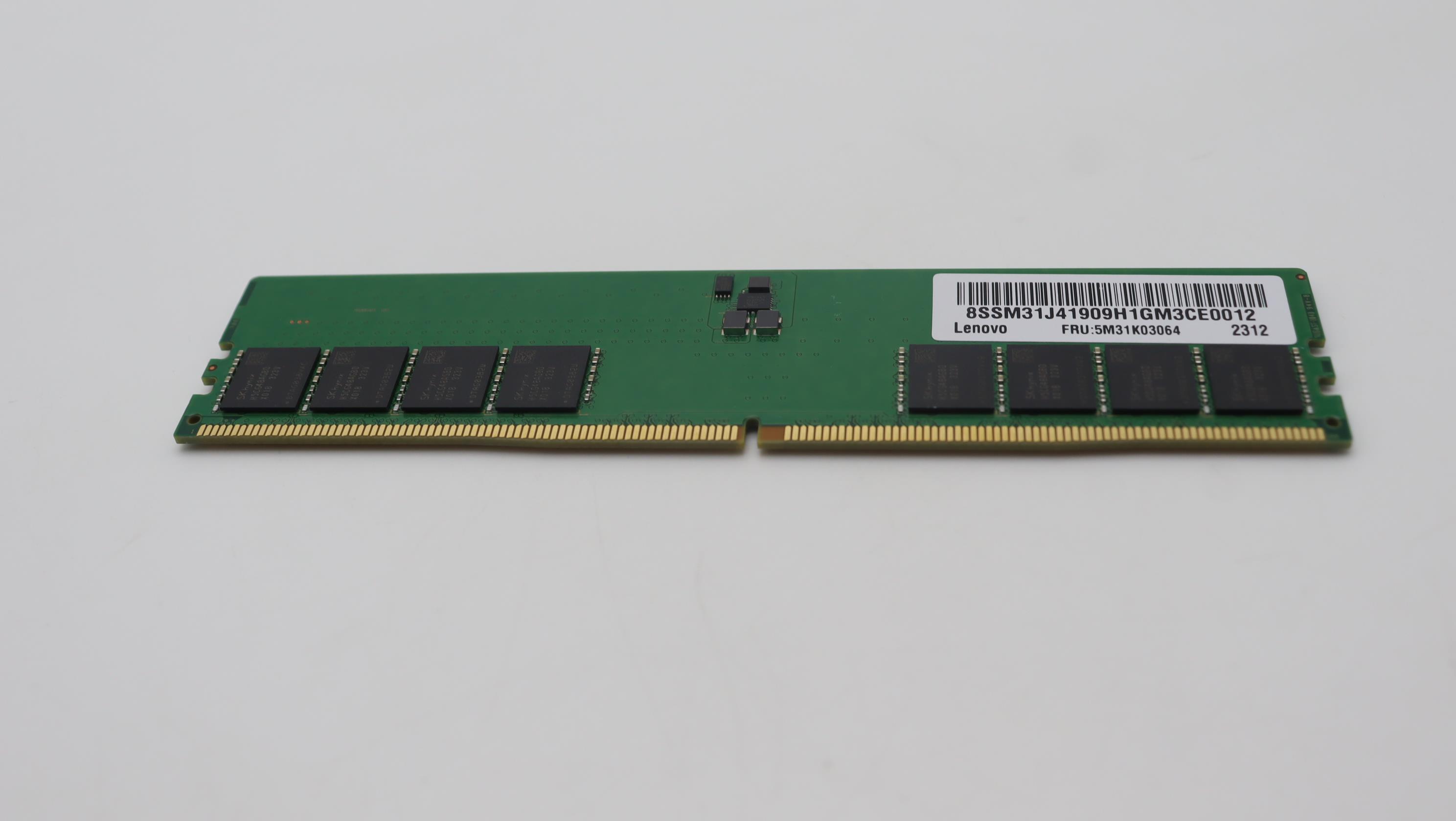 5M31K03064 - Original Lenovo MEMORY UDIMM,32GB,DDR5,5600,Sk Hynix
