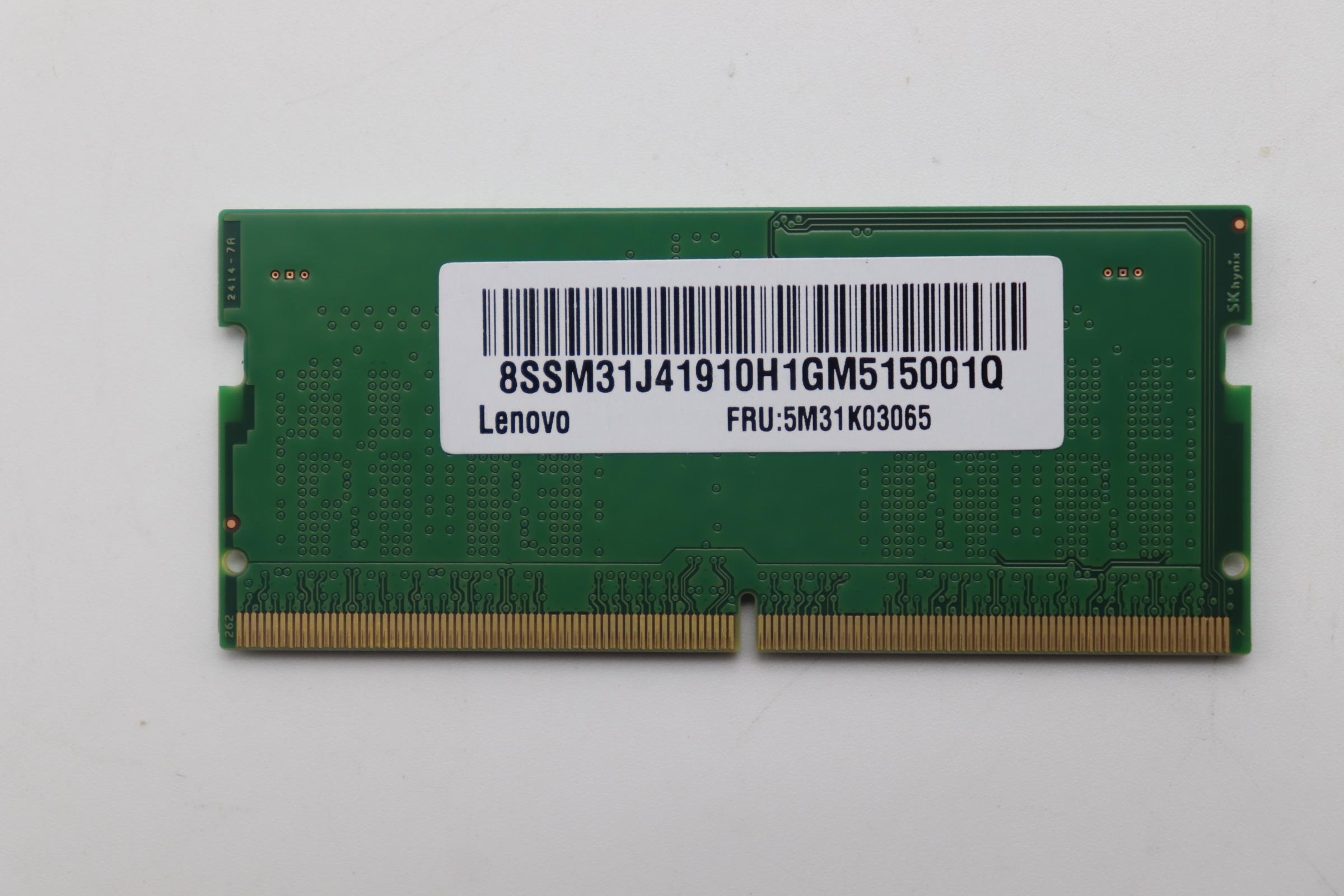 5M31K03065 - Original Lenovo MEMORY SODIMM,8GB,DDR5,5600,Sk Hynix