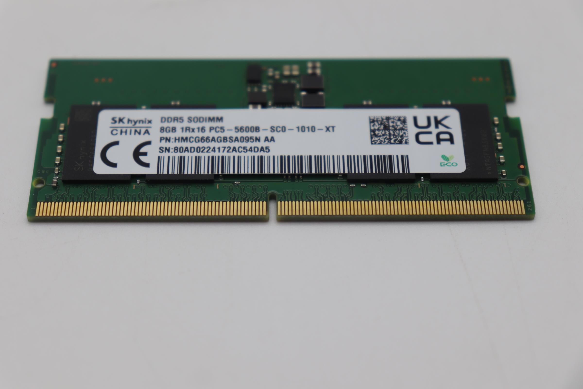 5M31K03065 - Original Lenovo MEMORY SODIMM,8GB,DDR5,5600,Sk Hynix