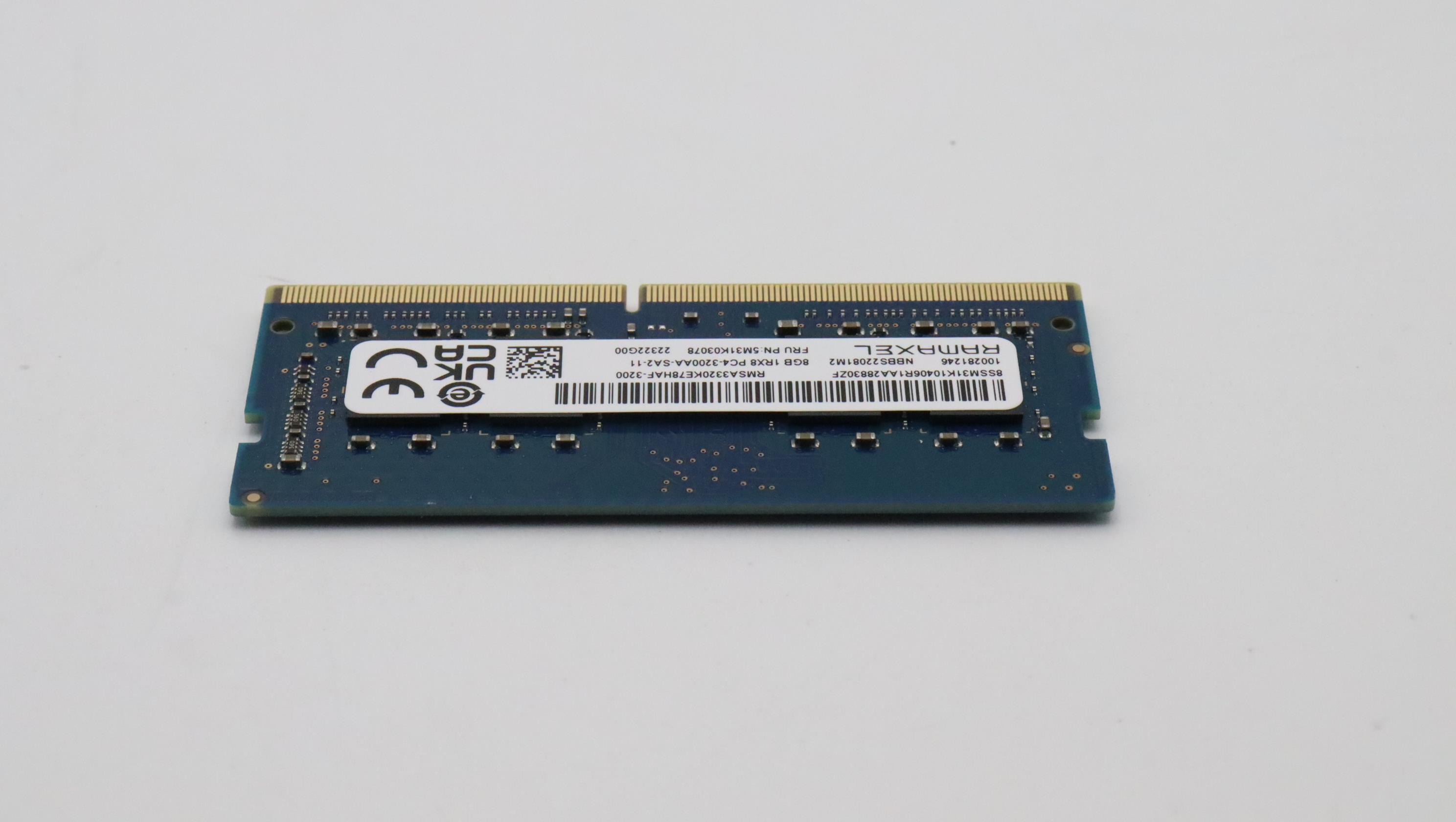 Lenovo Part  Original Lenovo MEMORY SODIMM,8GB,DDR4,3200,Ramaxel
