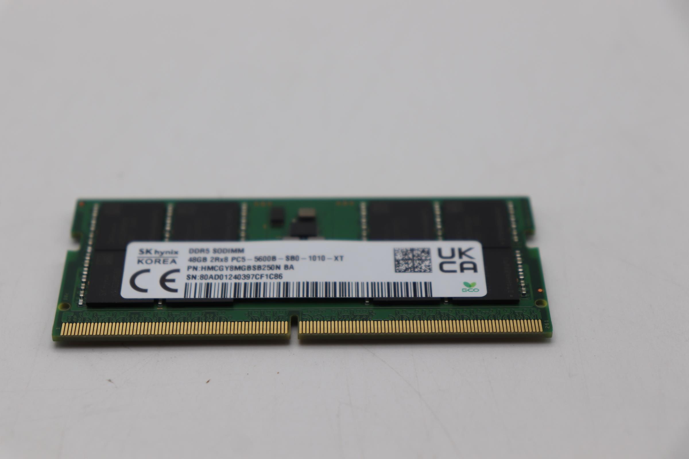 5M31K03111 - Original Lenovo MEMORY SODIMM,48GB,DDR5,5600,SK Hynix