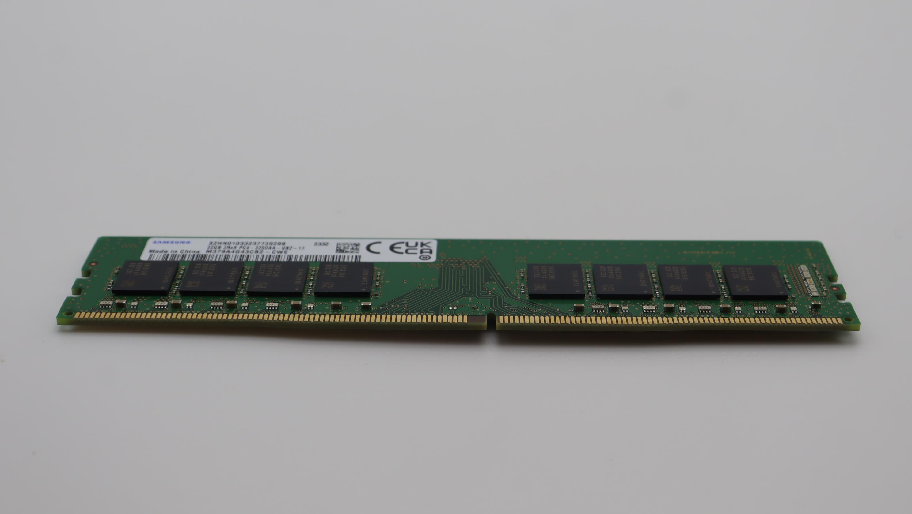 Lenovo Part  Original Lenovo MEMORY UDIMM,32GB,DDR4,3200,Samsung