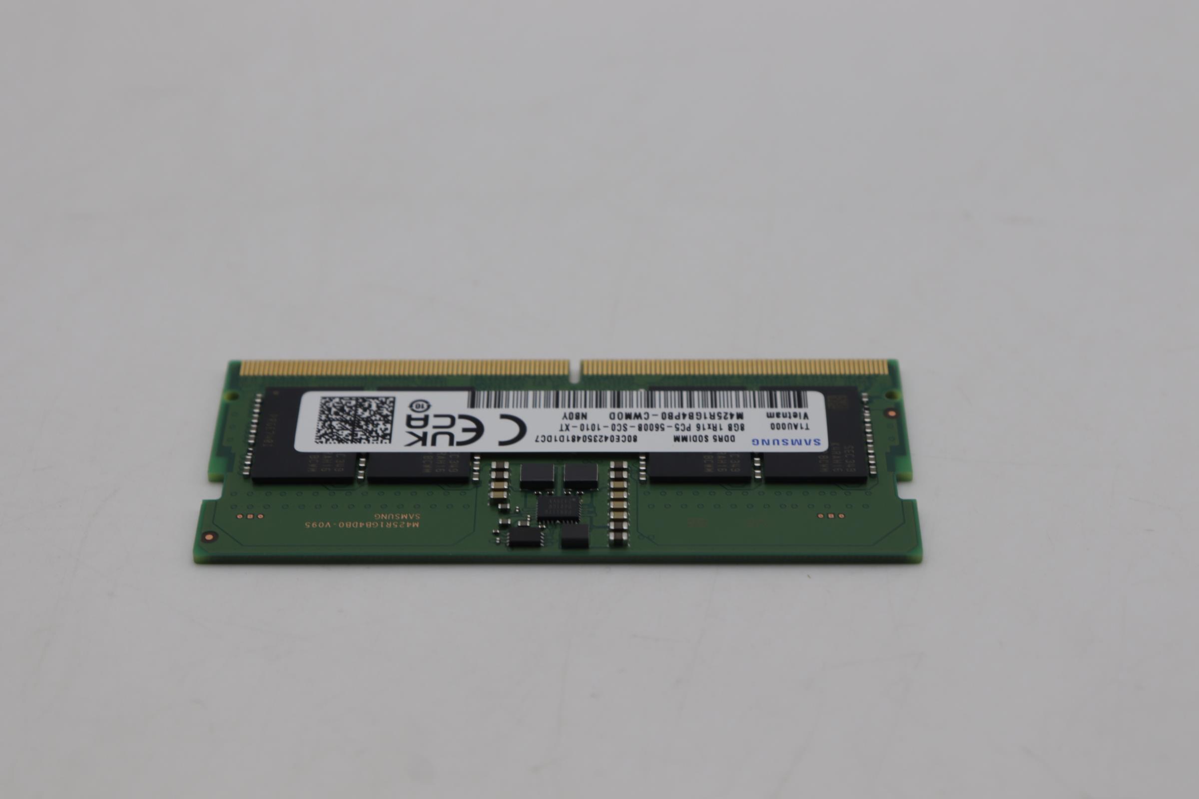 5M31L87374 - Original Lenovo MEMORY SODIMM,8GB,DDR5,5600,Samsung