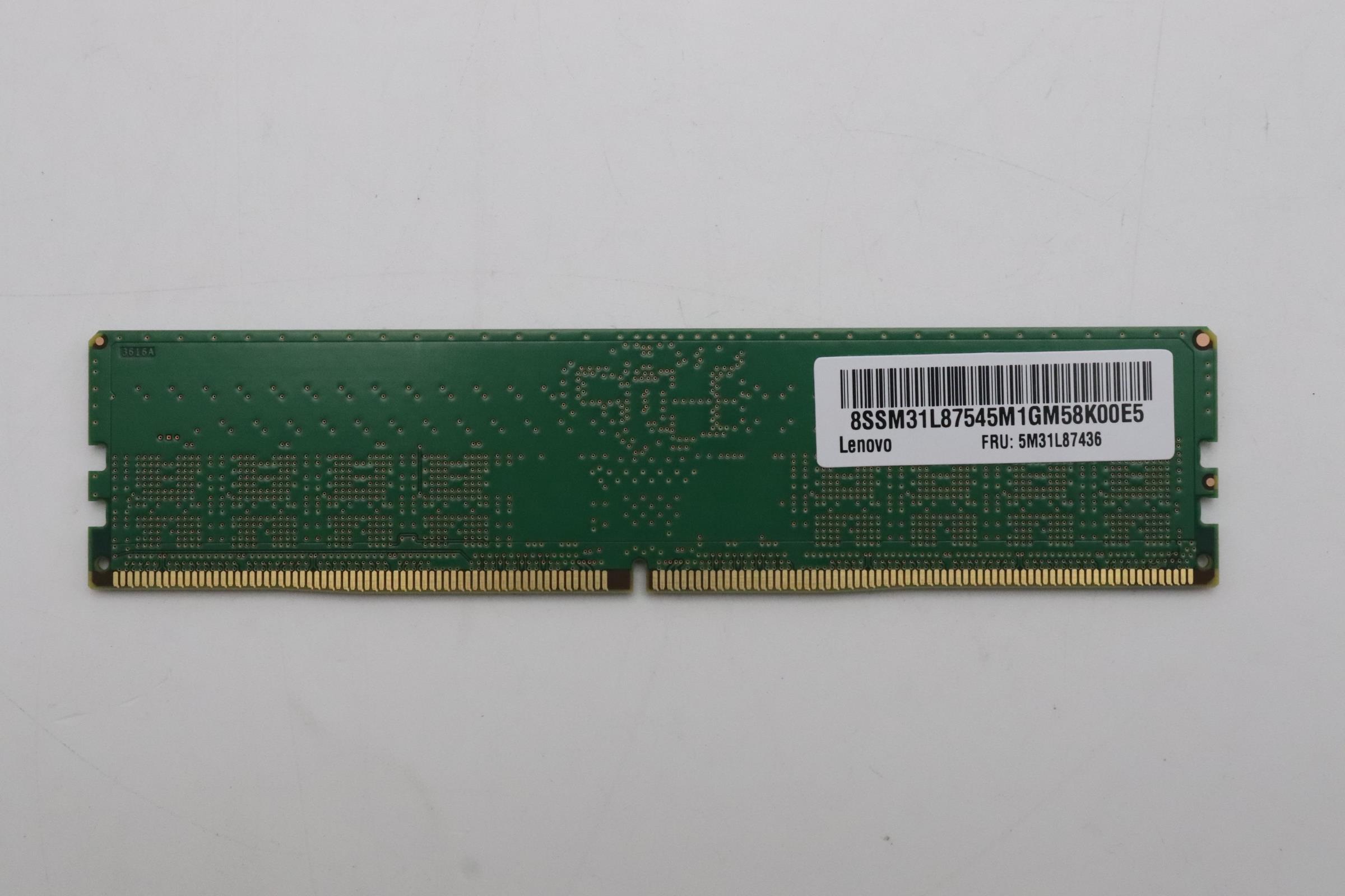 5M31L87436 - Original Lenovo MEMORY UDIMM,16GB,DDR5,5600,Micron