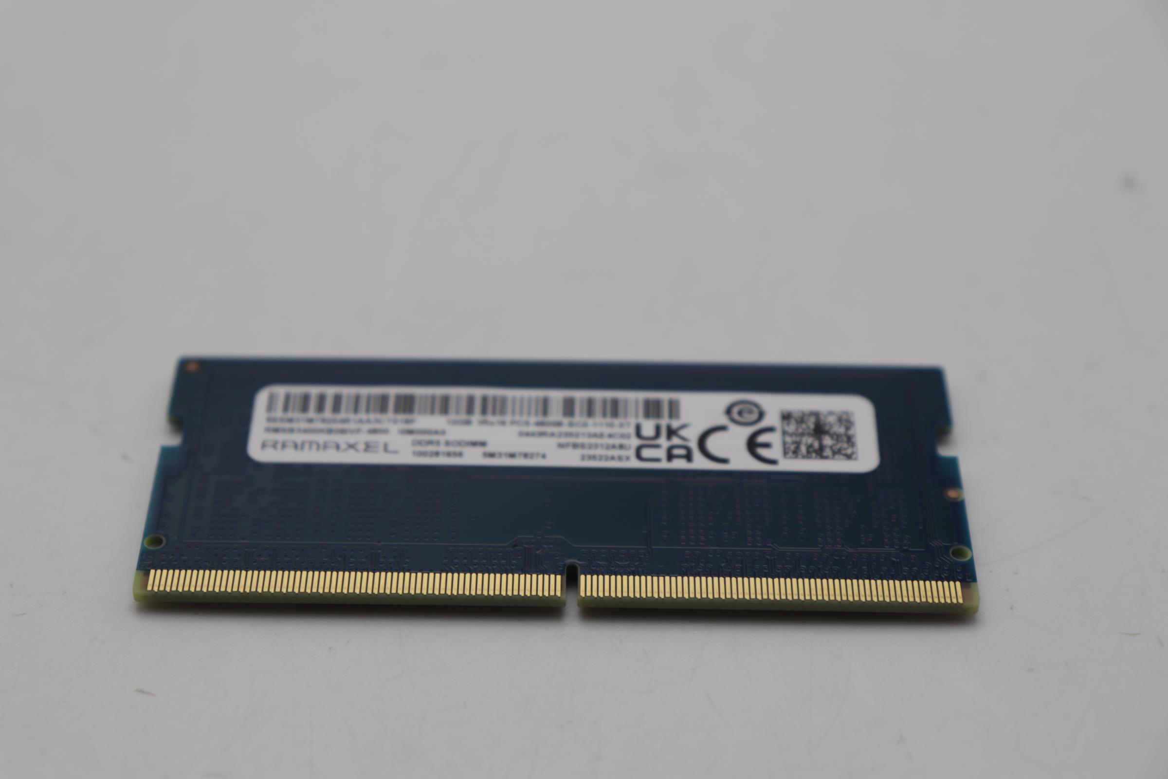 5M31M78274 - Original Lenovo MEMORY SODIMM,12GB,DDR5,4800,Ramaxel