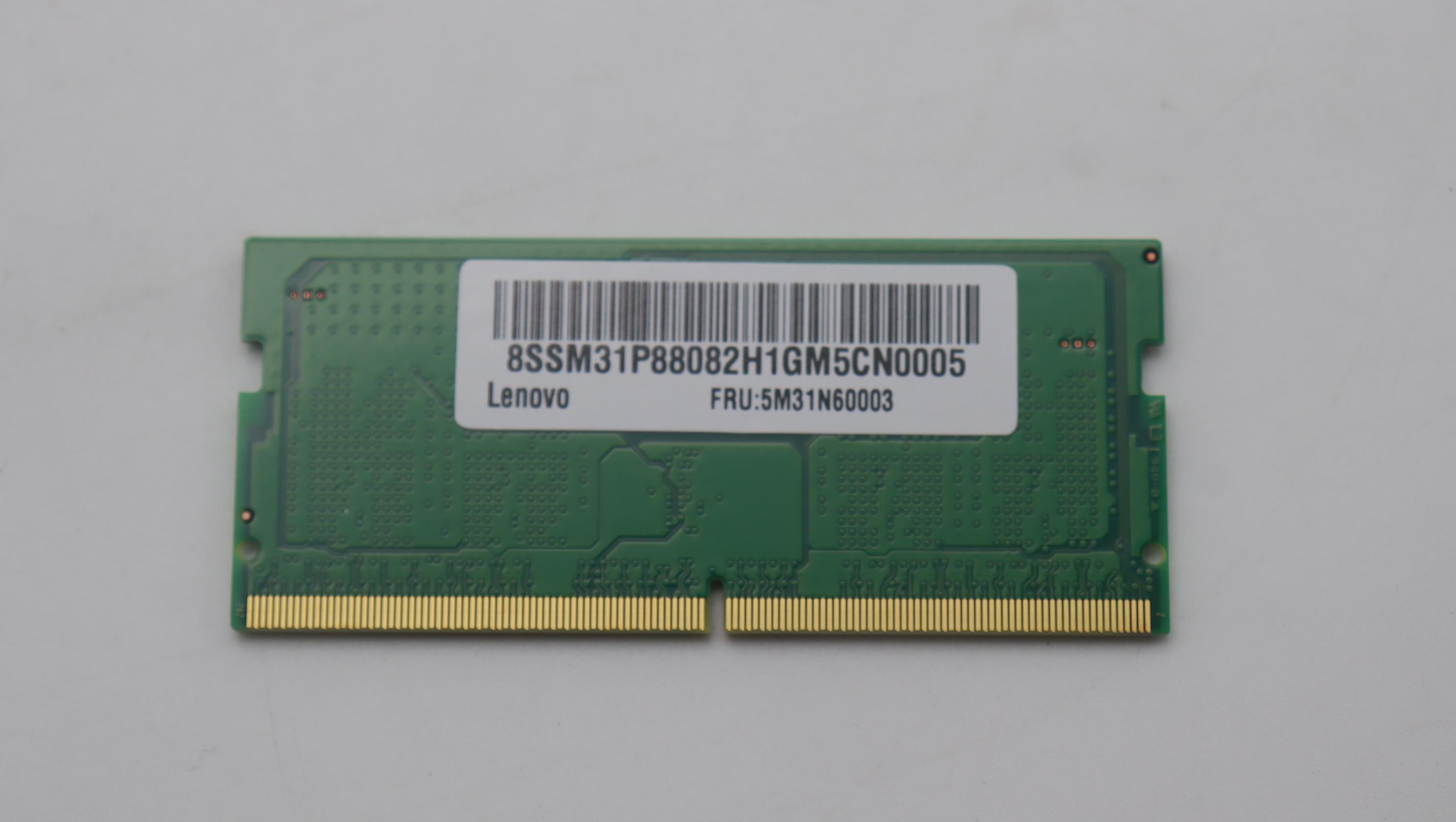 5M31N60003 - Original Lenovo MEMORY CSODIMM,8GB,DDR5,6400,SK Hynix