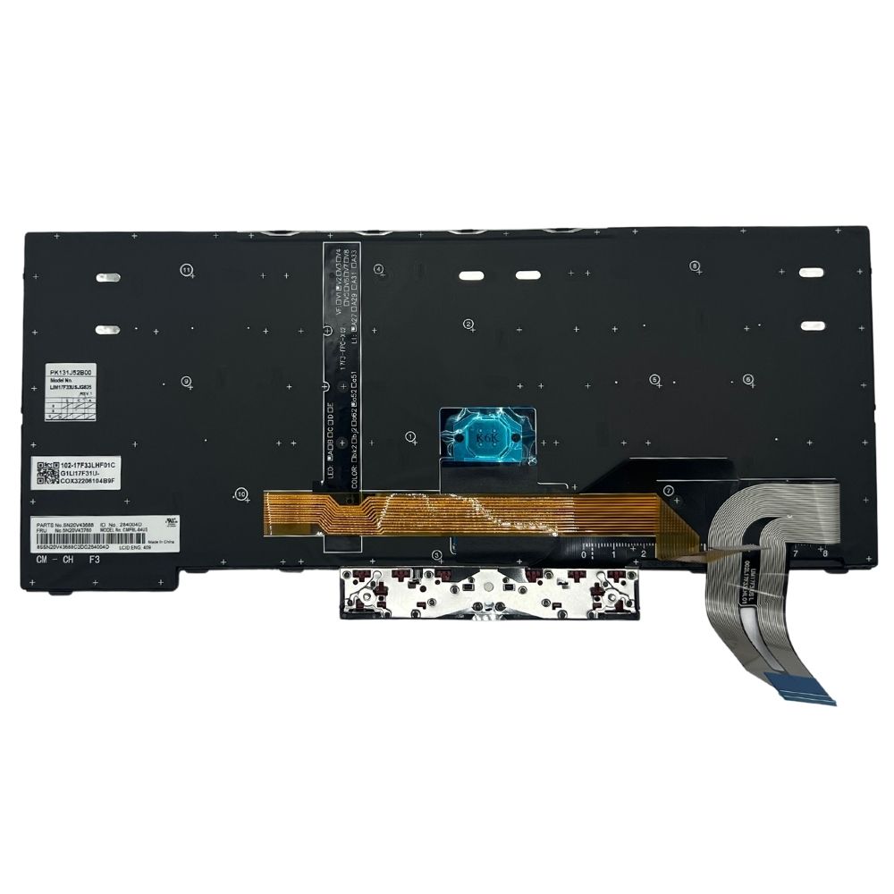 5N20V43760 - Original Lenovo Keyboard Internal, Backlight, English